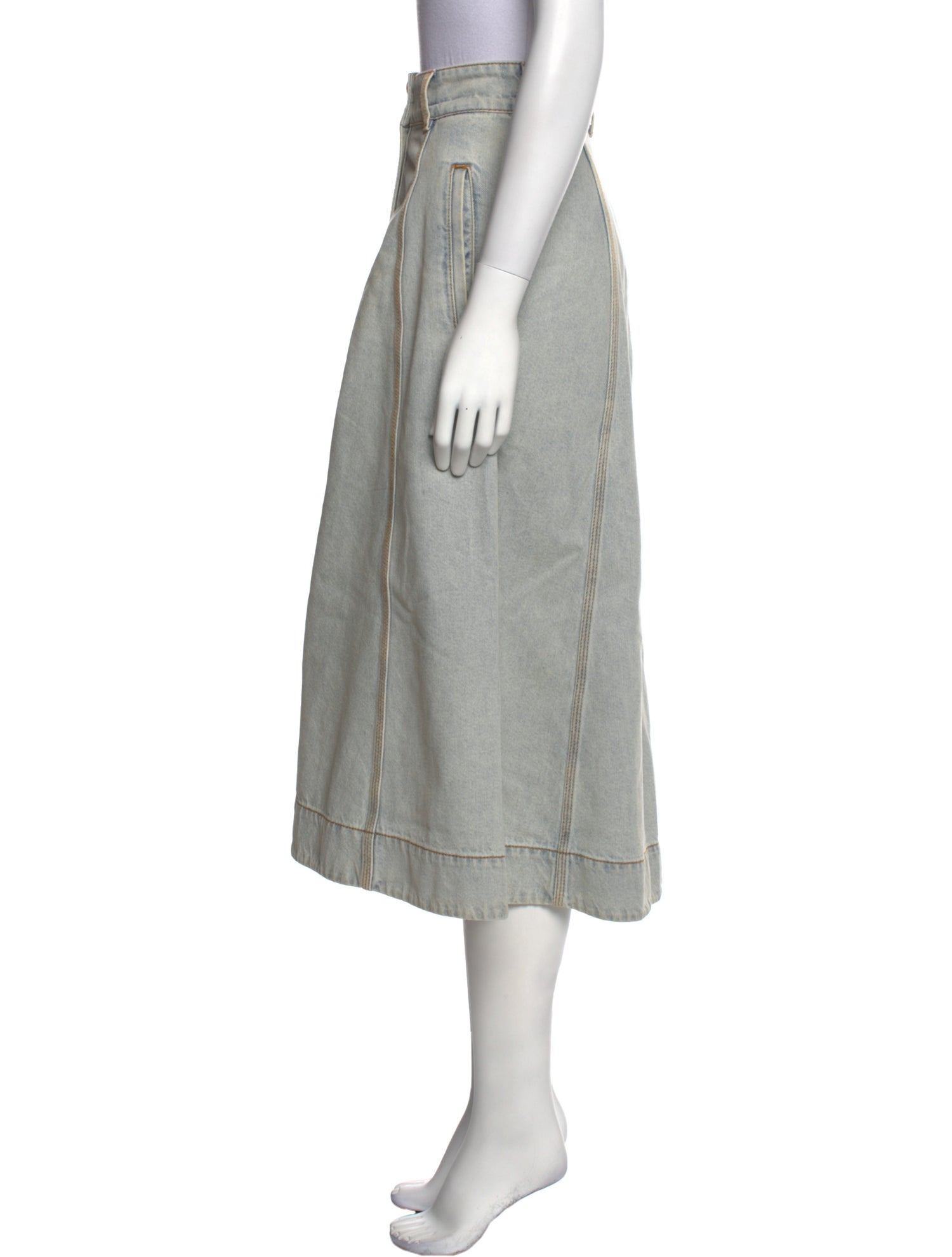 Zimmermann Midi Length Skirt