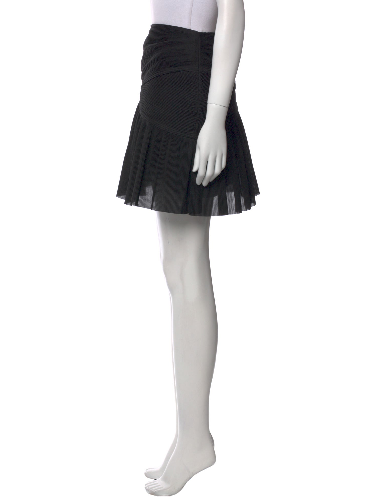 Zimmermann Pleated Accents Mini Skirt