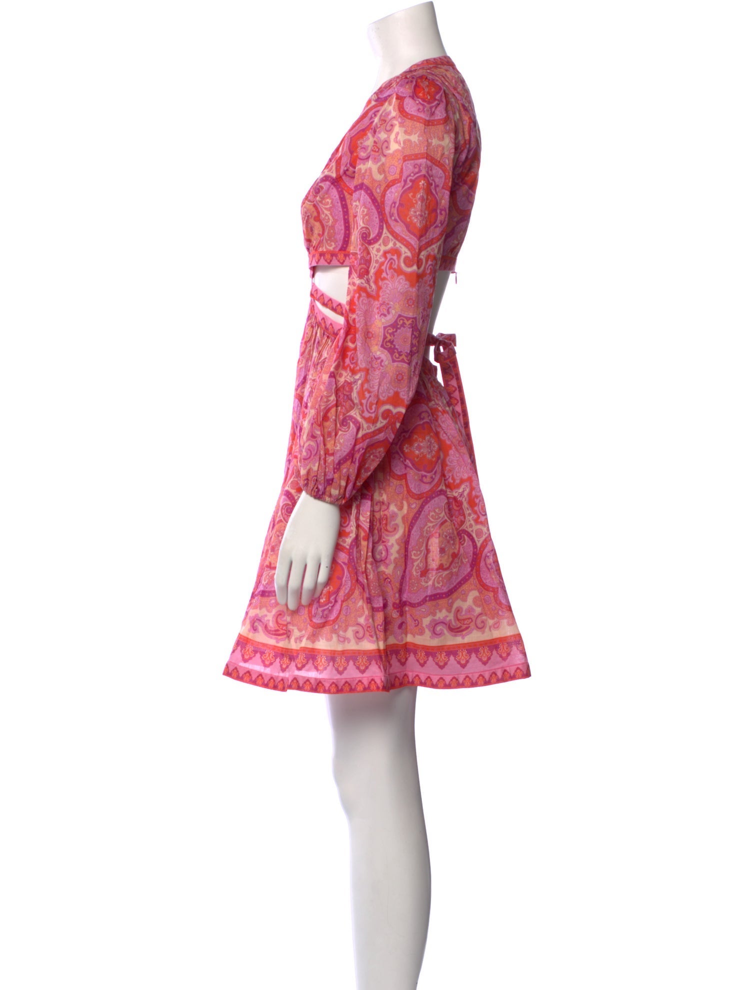 Zimmermann Paisley Print Knee-Length Dress