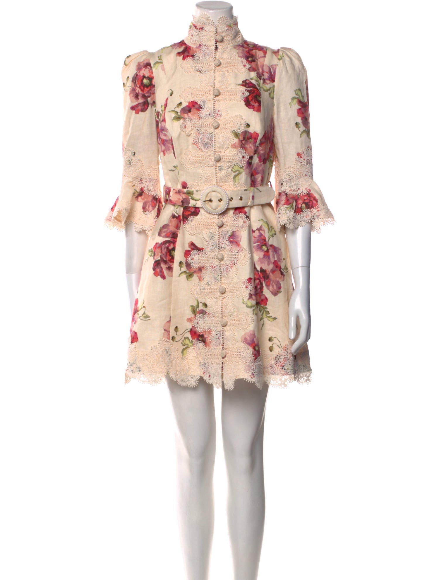 Zimmermann Linen Mini Dress