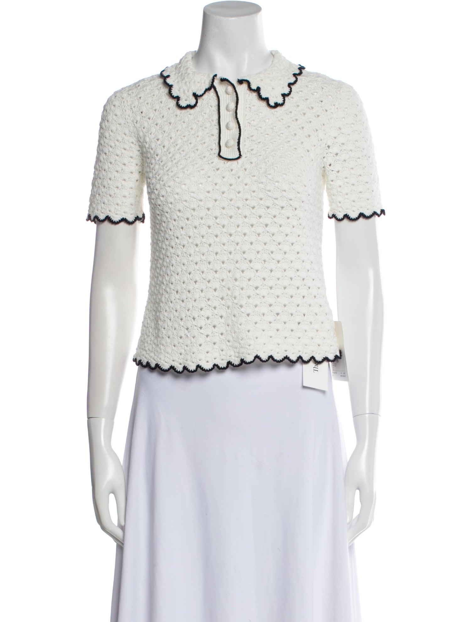 Zimmermann Short Sleeve Polo w/ Tags