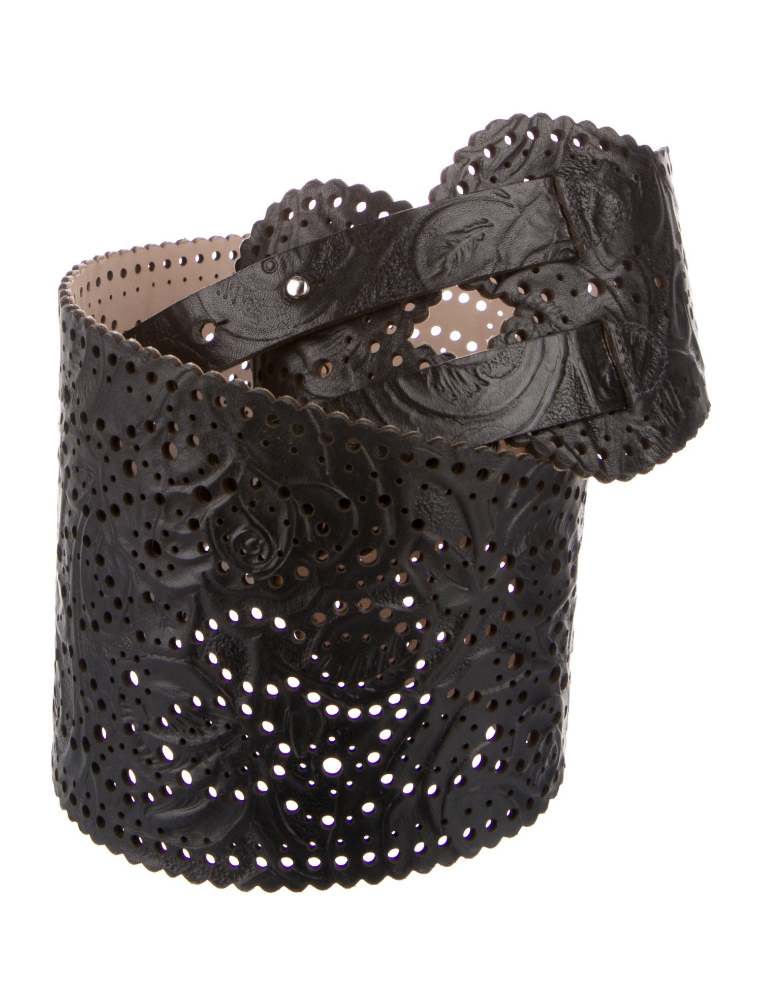 Zimmermann Wide Leather Waist Belt
