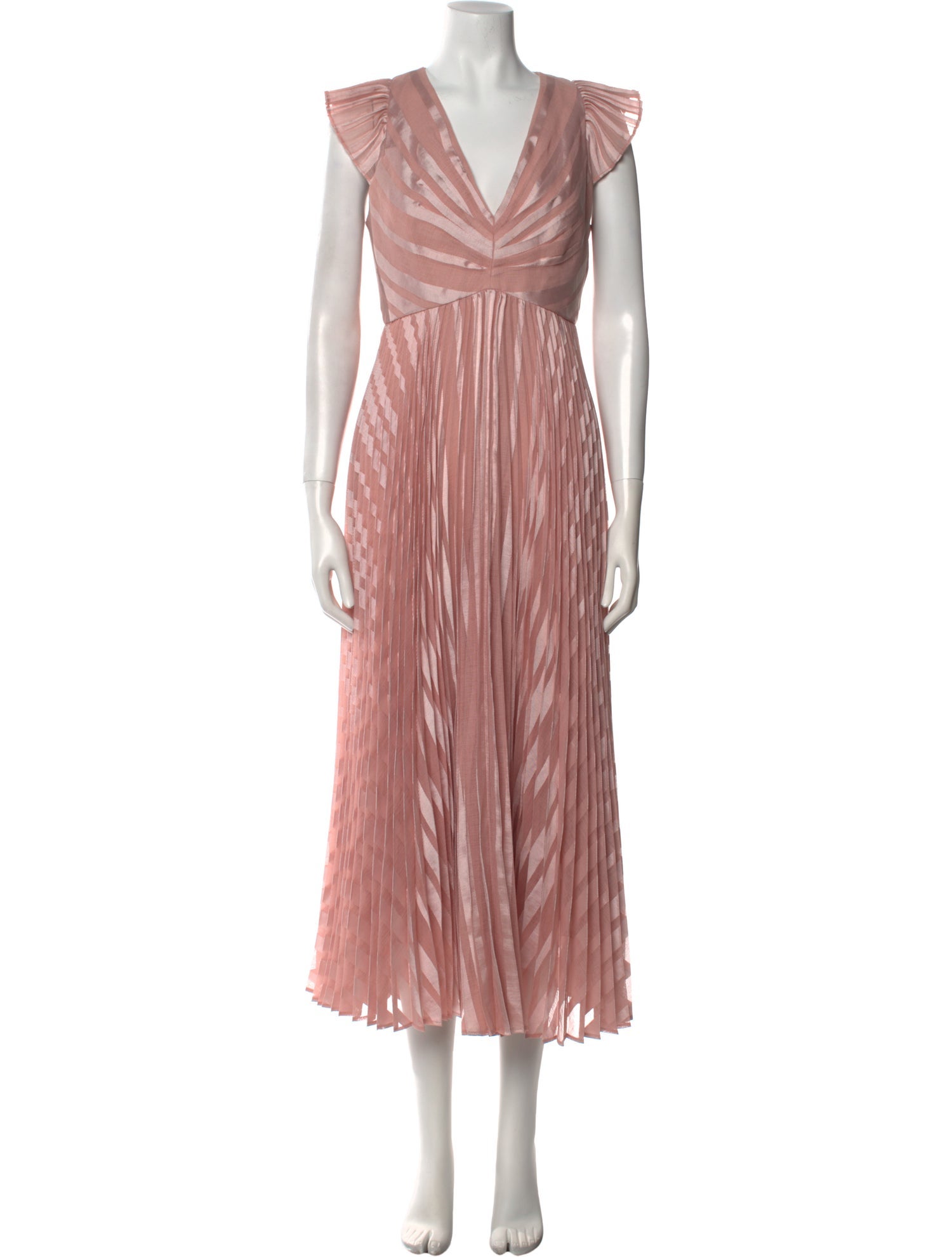 Zimmermann Striped Long Dress