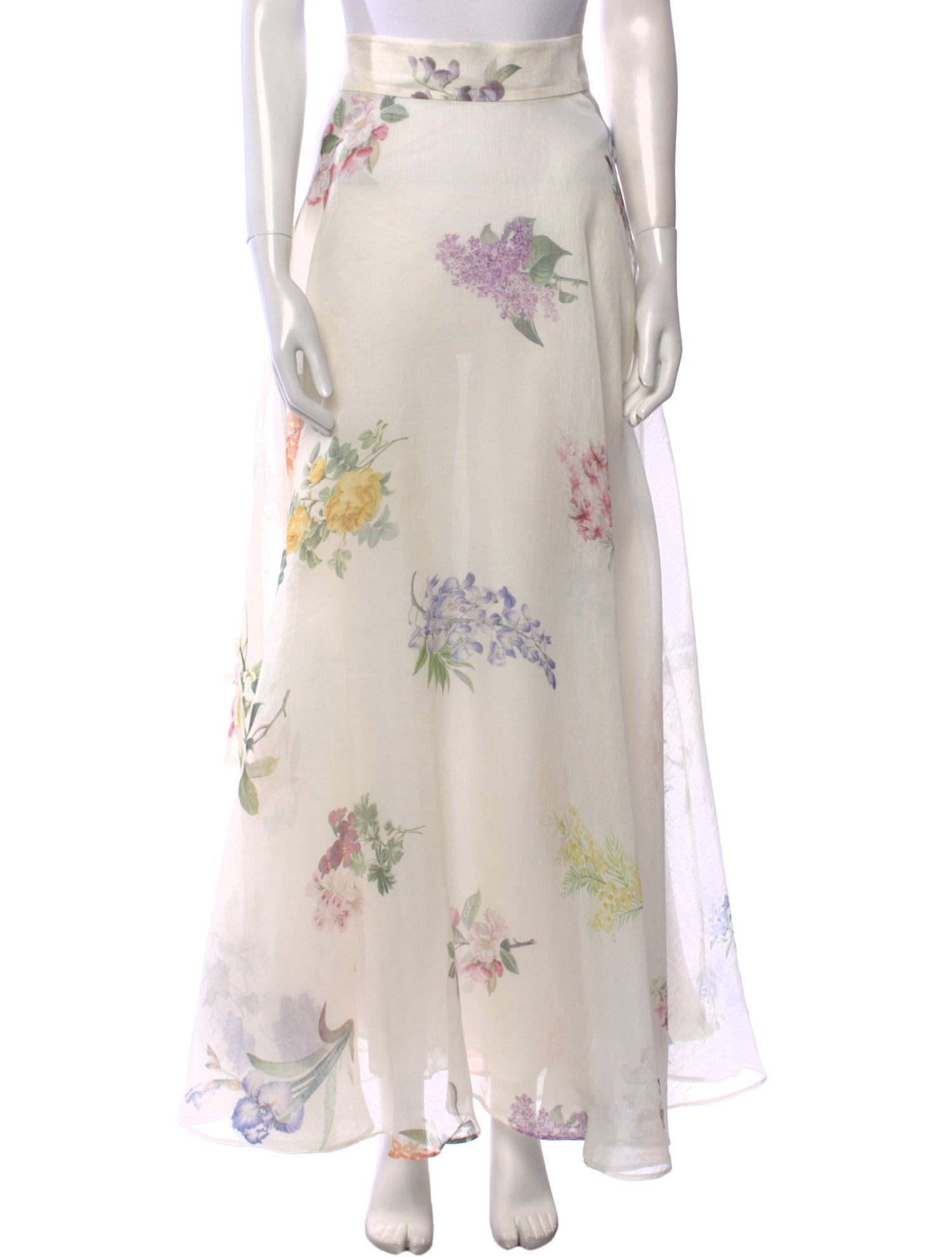 Zimmermann Linen Long Skirt