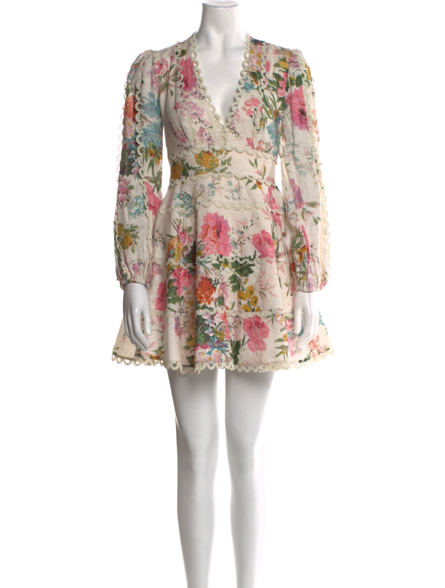 Zimmermann Linen Mini Dress