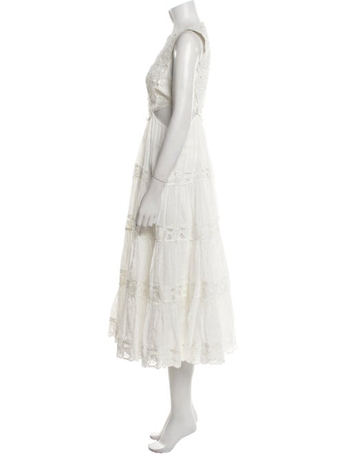 Zimmermann Linen Long Dress