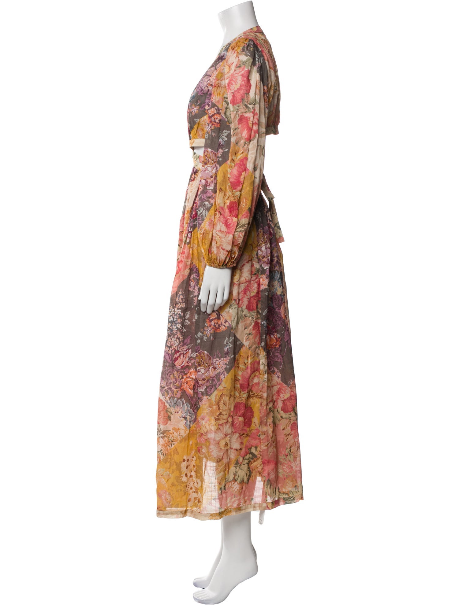 Zimmermann Paisley Print Long Dress w/ Tags