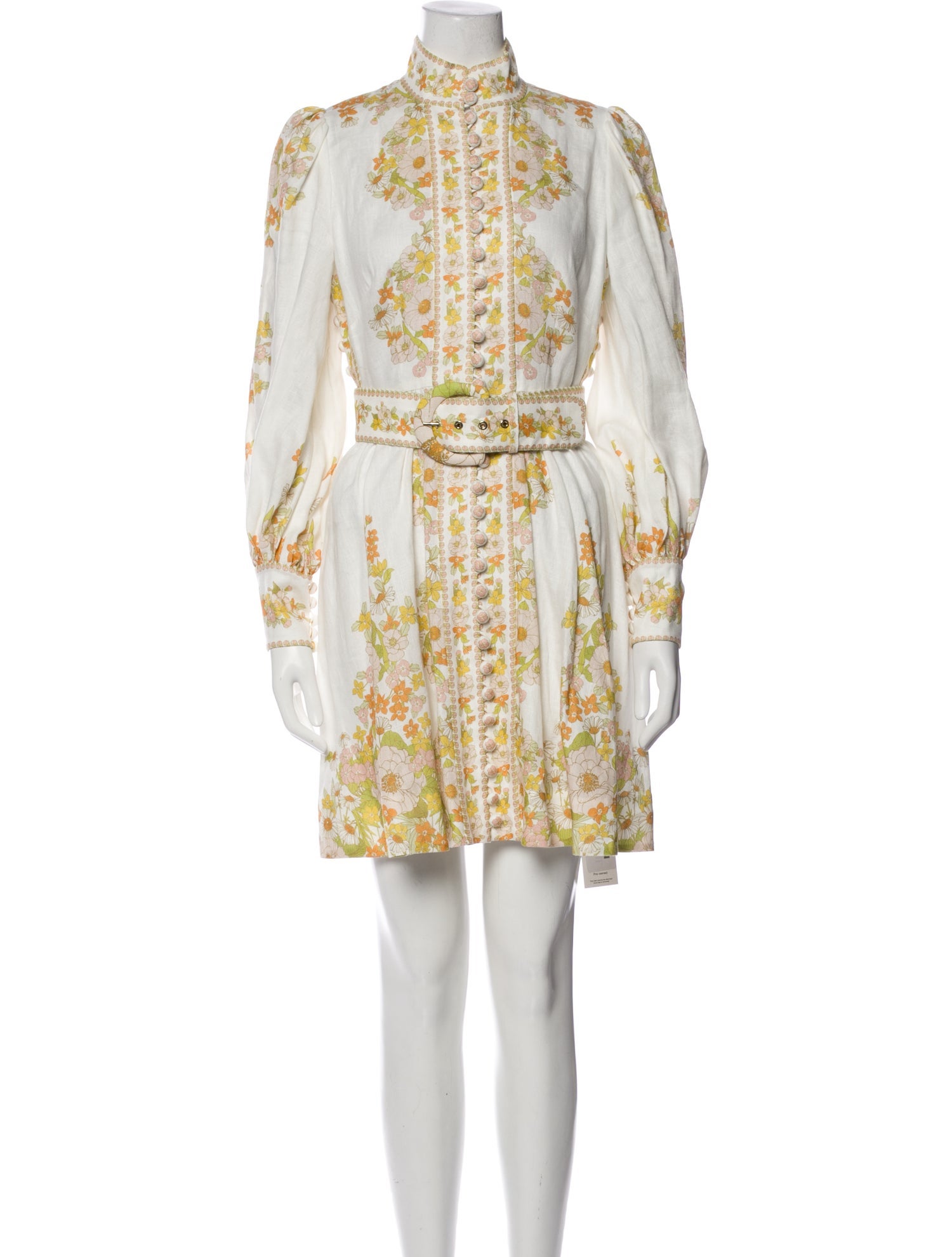 Zimmermann Linen Mini Dress