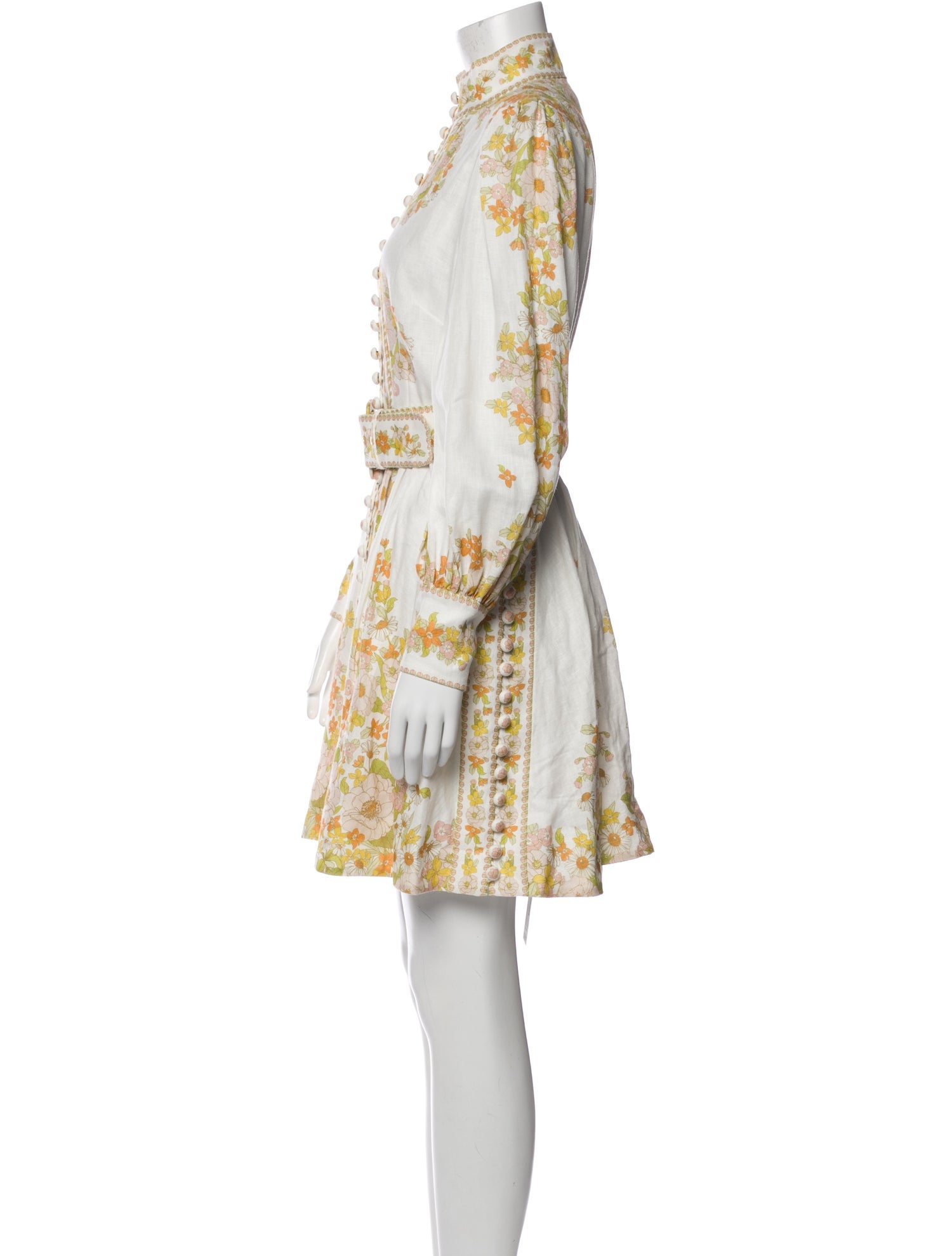 Zimmermann Linen Mini Dress