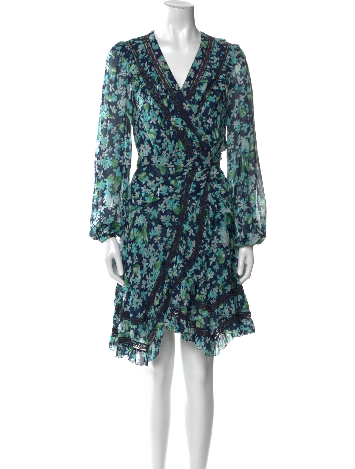 Zimmermann Floral Print Mini Dress