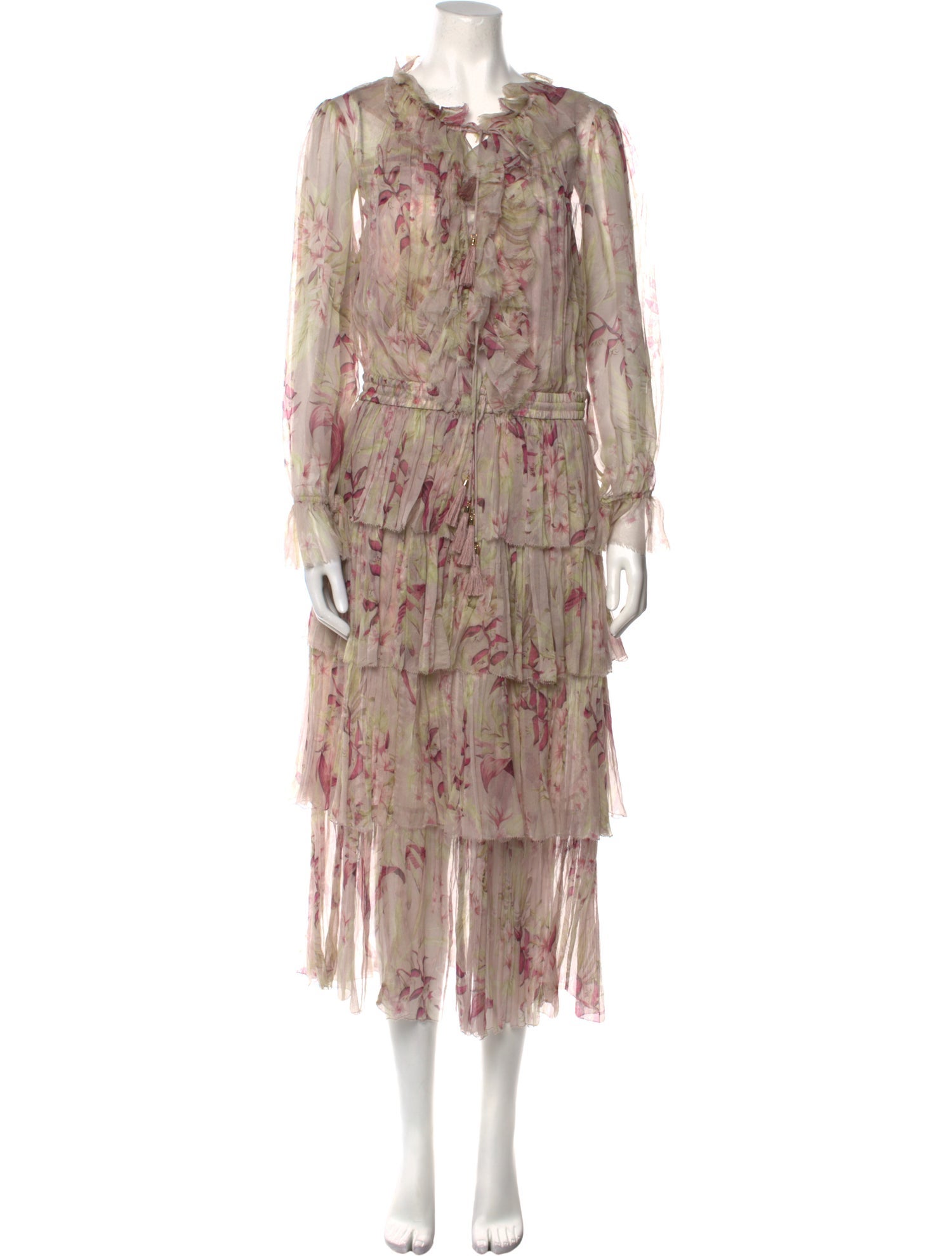 Zimmermann Silk Long Dress