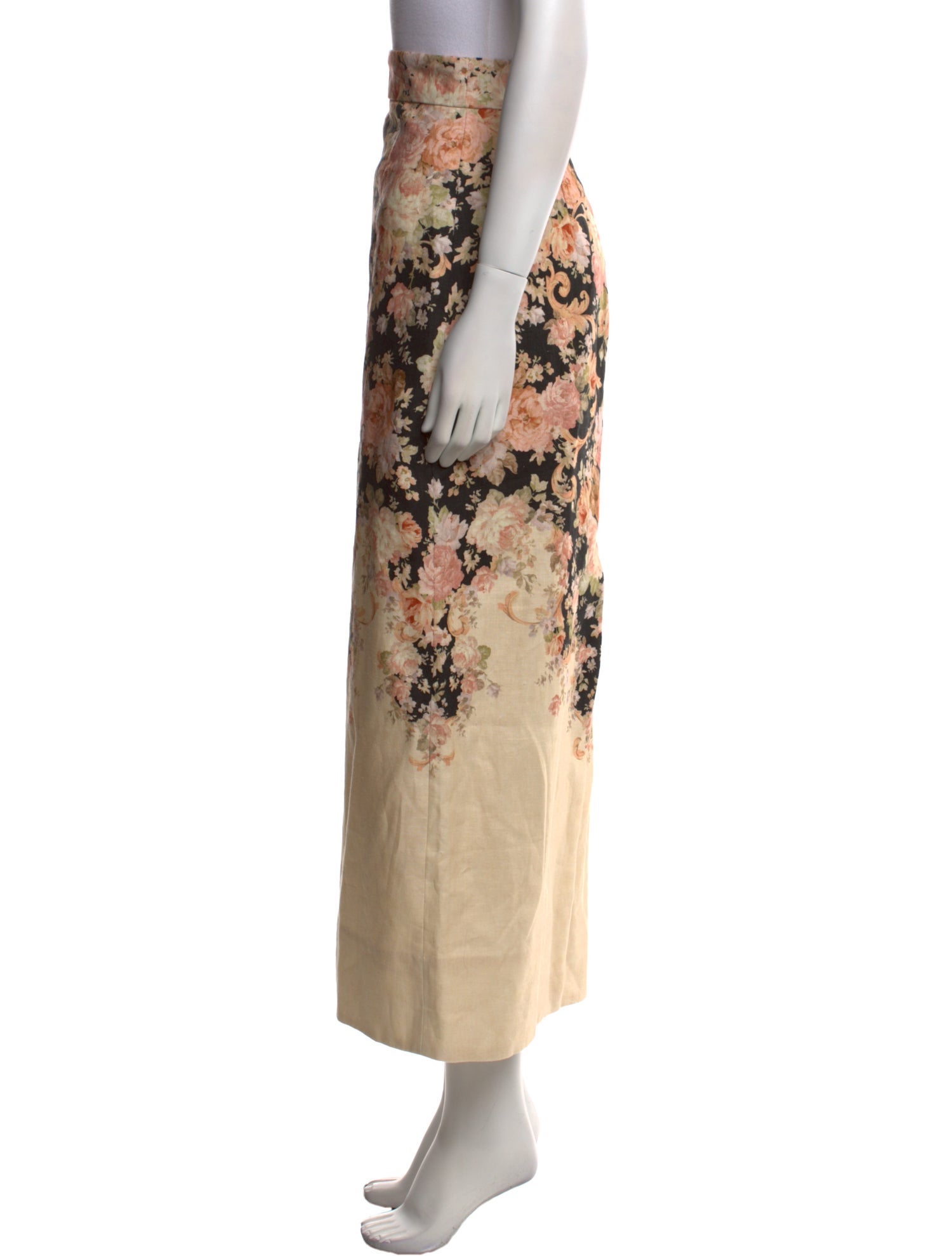 Zimmermann Linen Midi Length Skirt w/ Tags