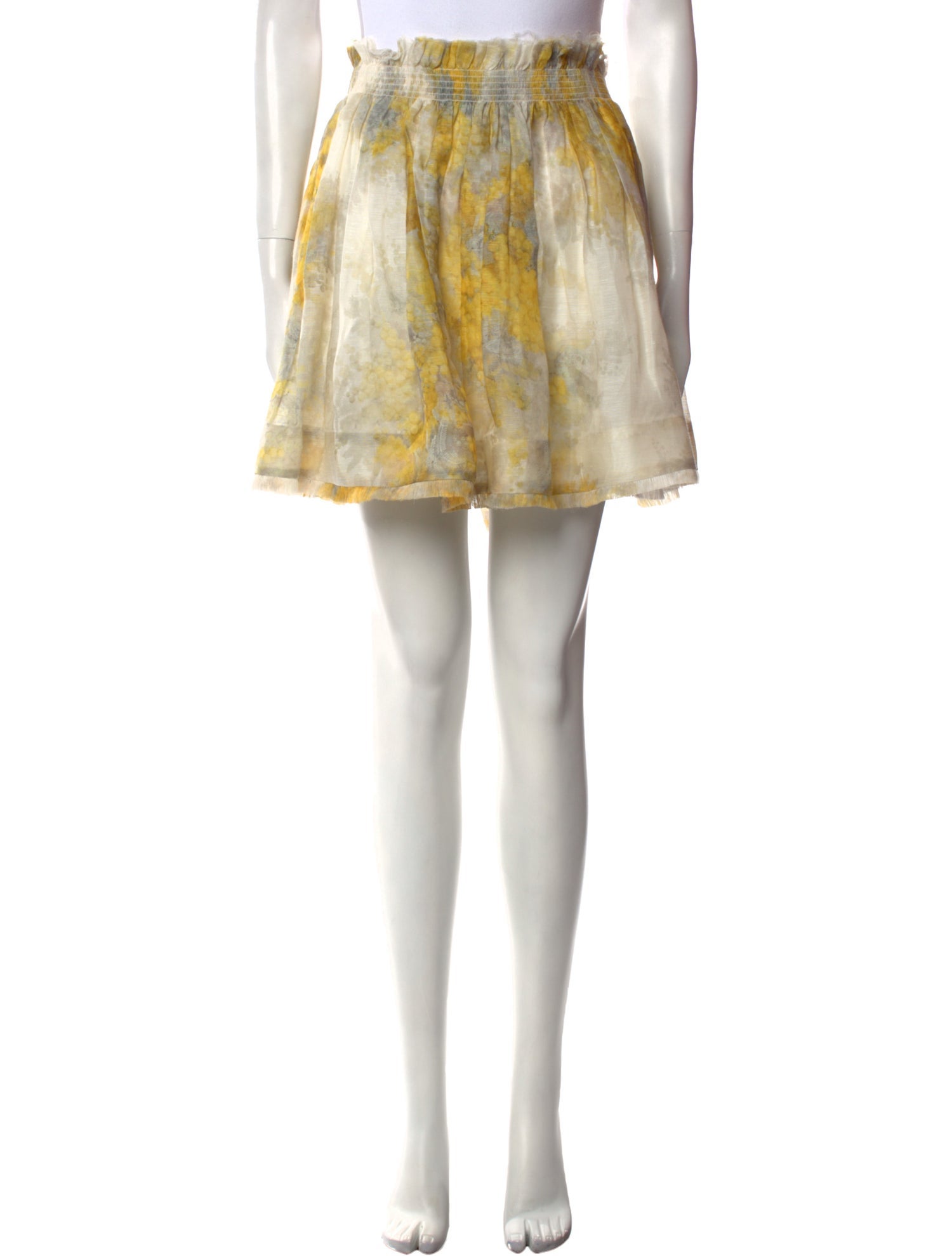 Zimmermann Linen Mini Skirt