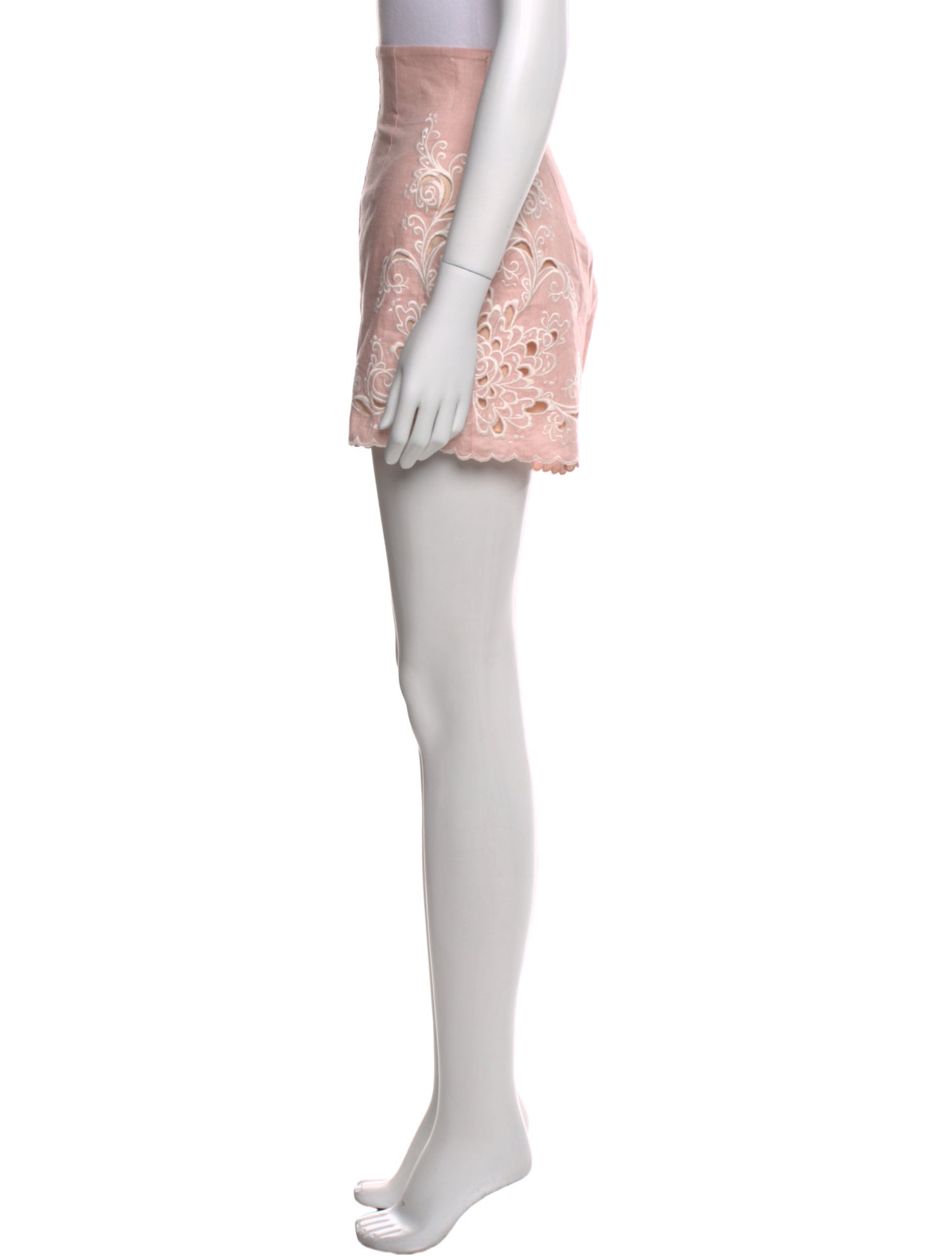 Zimmermann Linen Mini Shorts