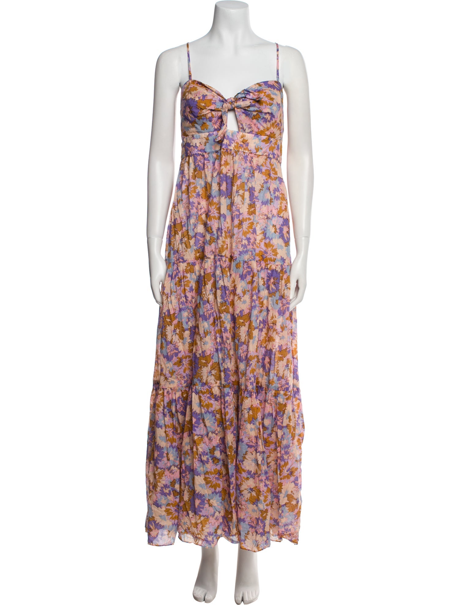 Zimmermann Floral Print Long Dress