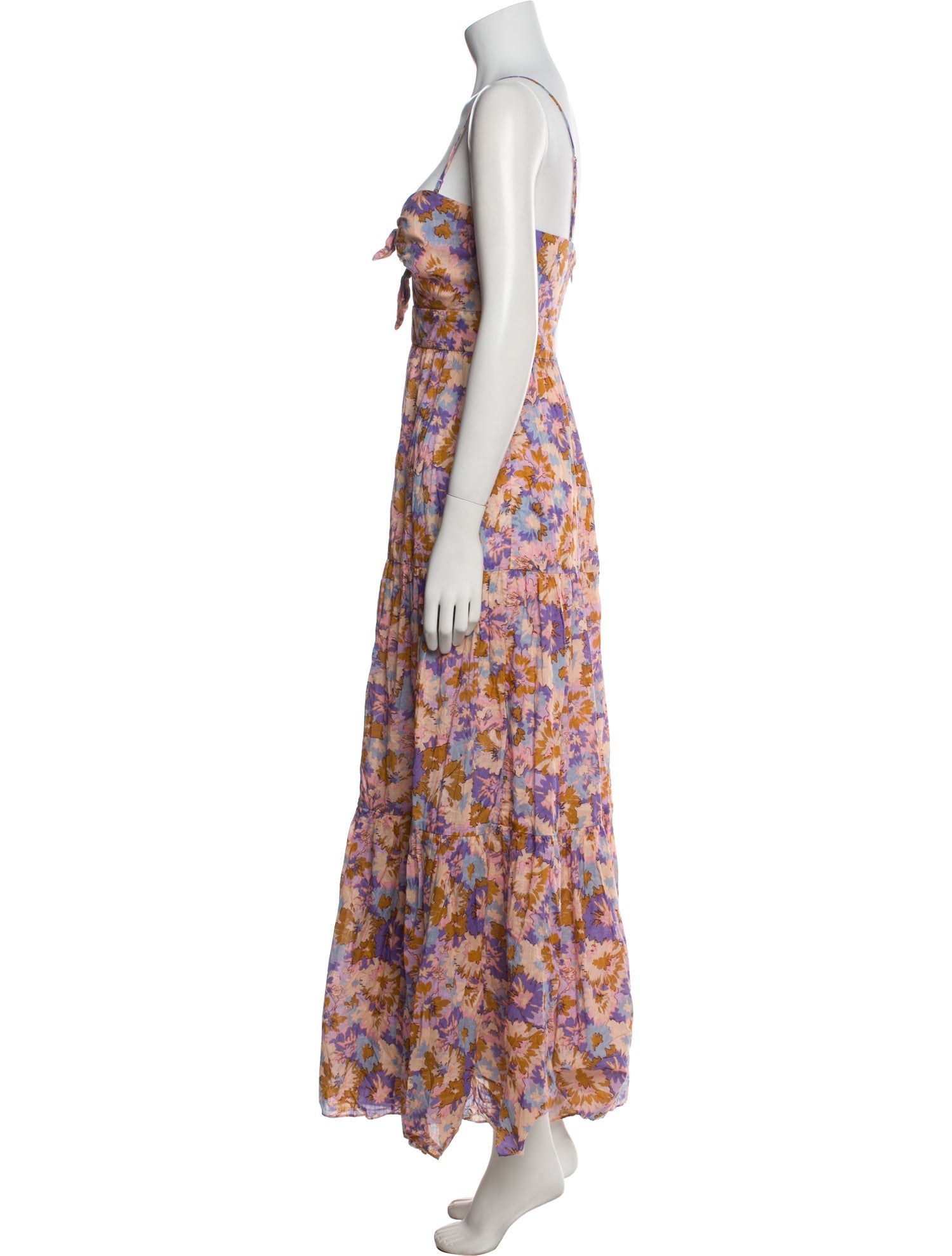 Zimmermann Floral Print Long Dress