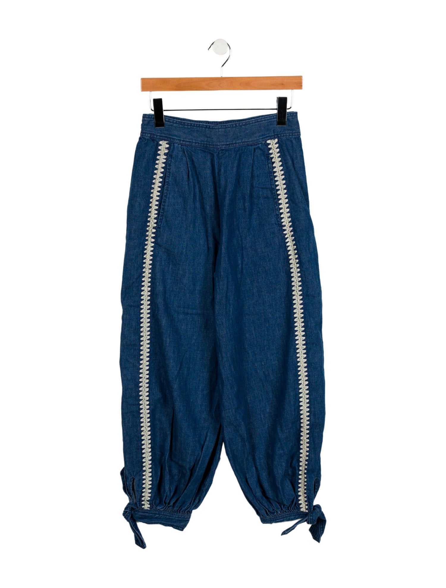 Zimmermann High-Rise Straight Leg Jeans