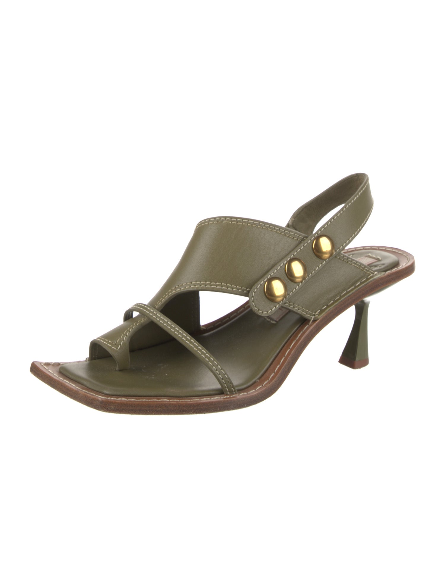 Zimmermann Leather Slingback Sandals