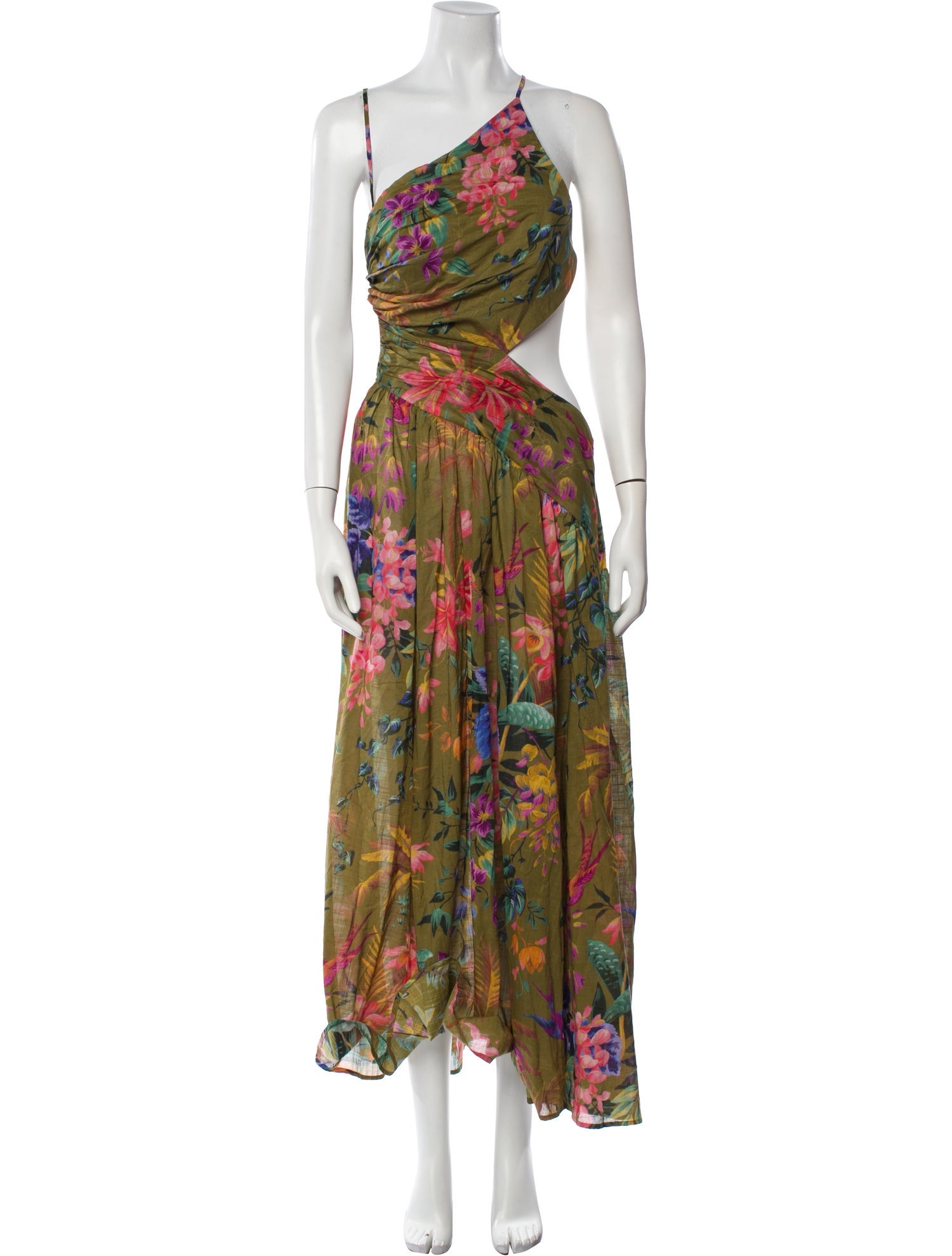 Zimmermann Floral Print Long Dress