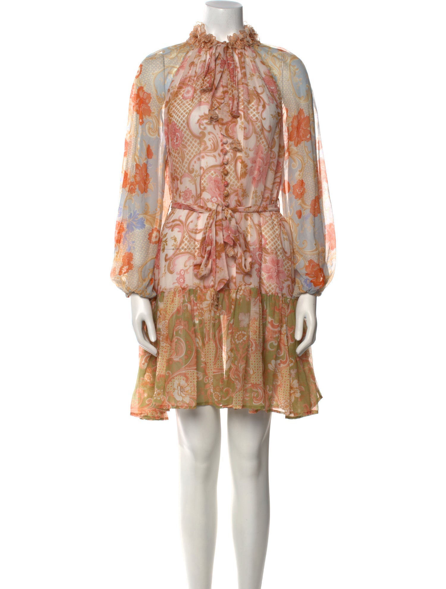 Zimmermann Printed Mini Dress