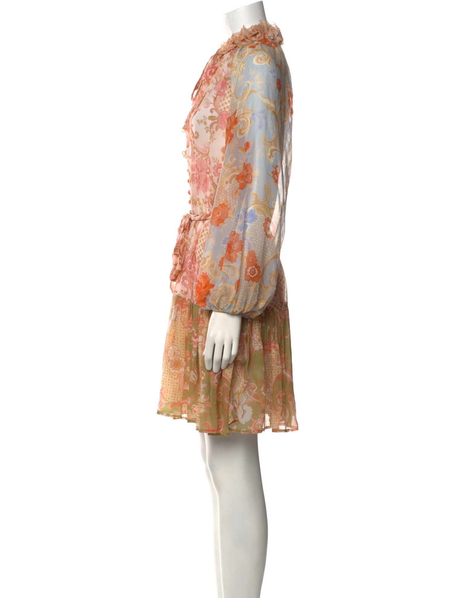 Zimmermann Printed Mini Dress