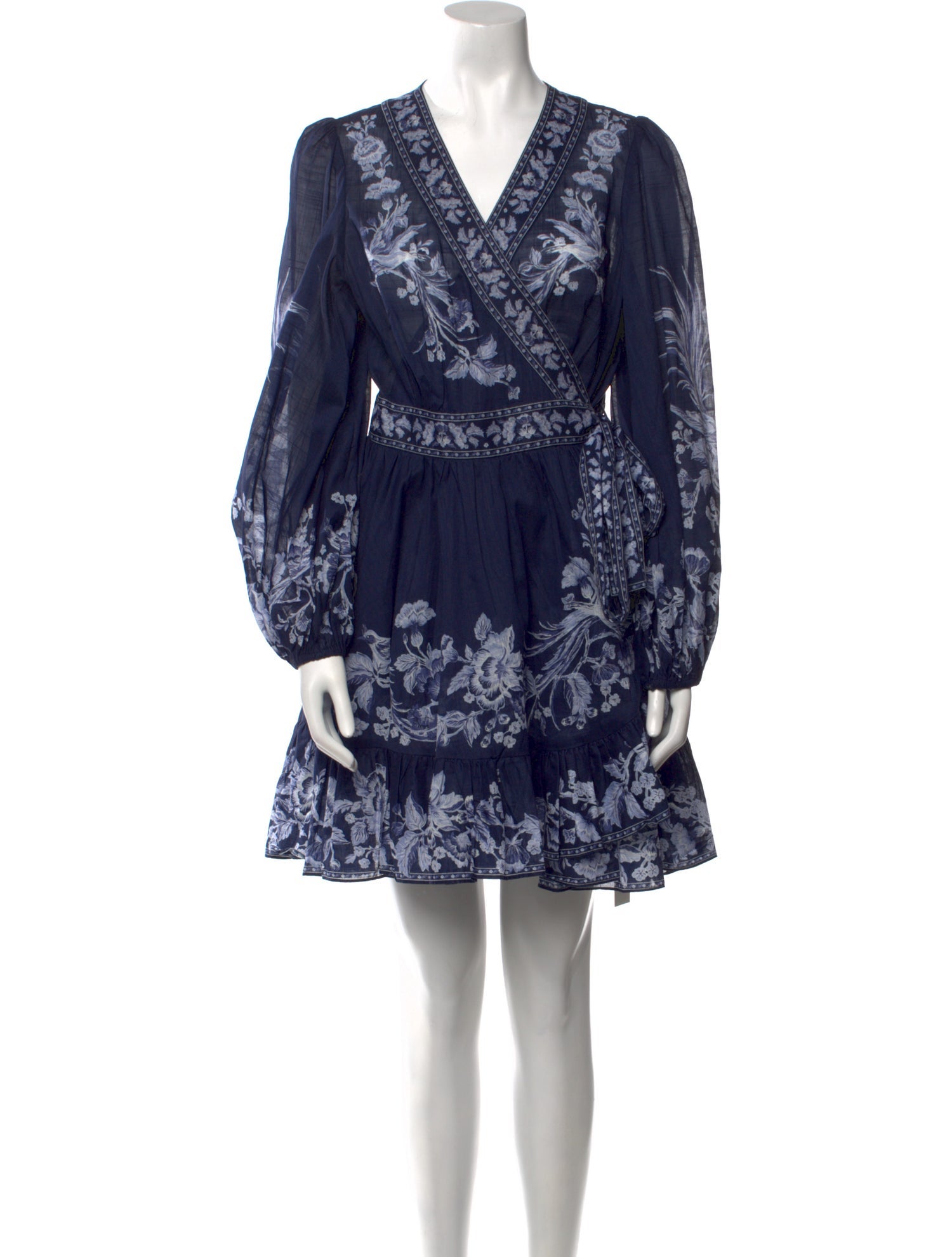 Zimmermann Floral Print Mini Dress