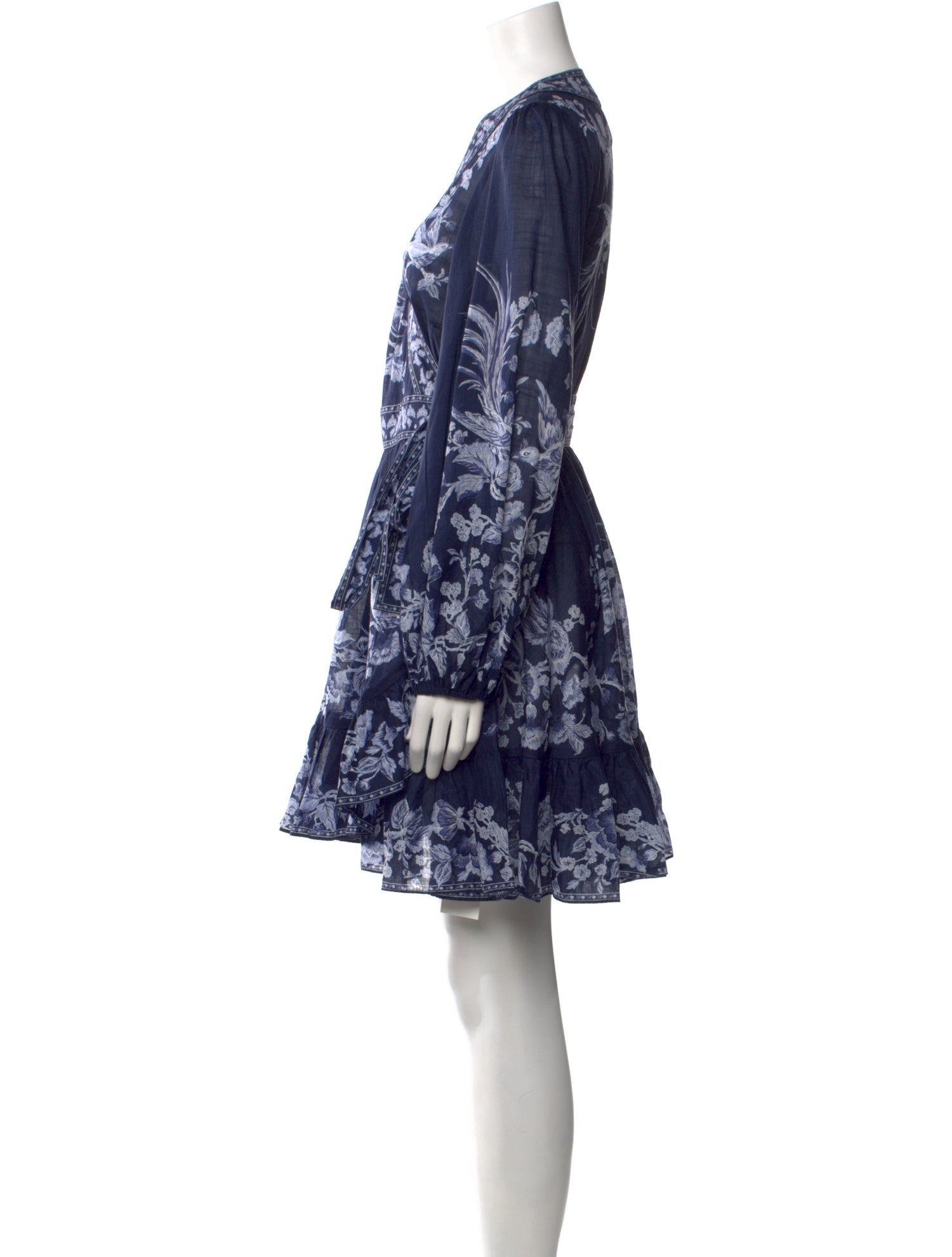 Zimmermann Floral Print Mini Dress