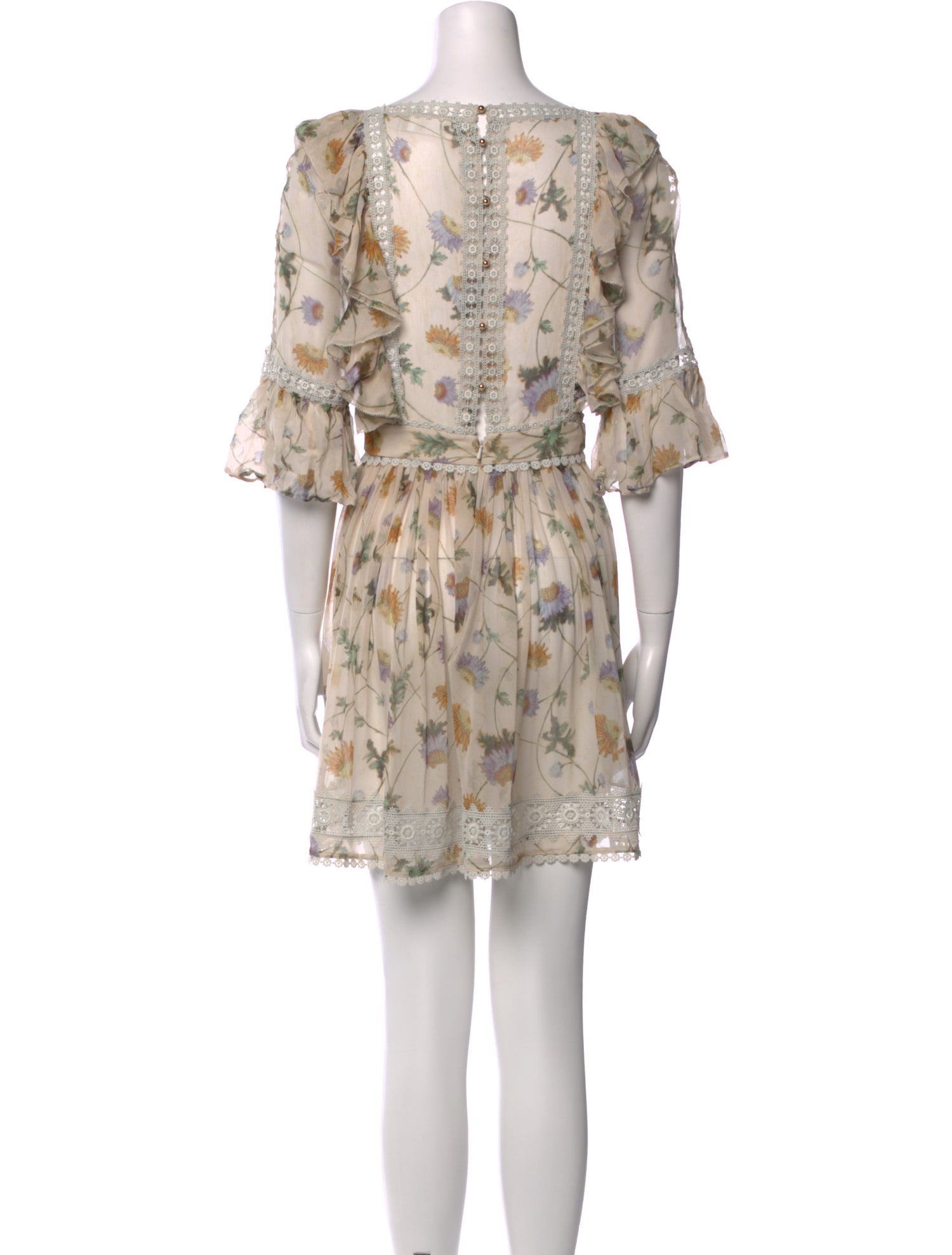 Zimmermann Silk Mini Dress