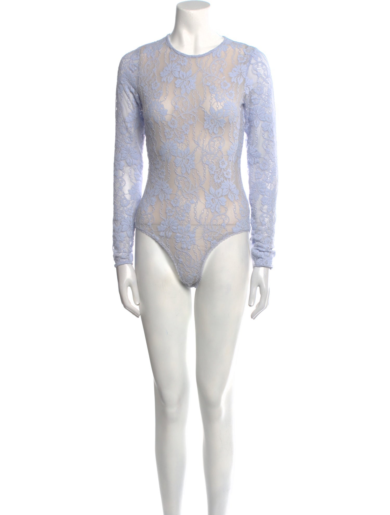 Zimmermann Crew Neck Long Sleeve Bodysuit