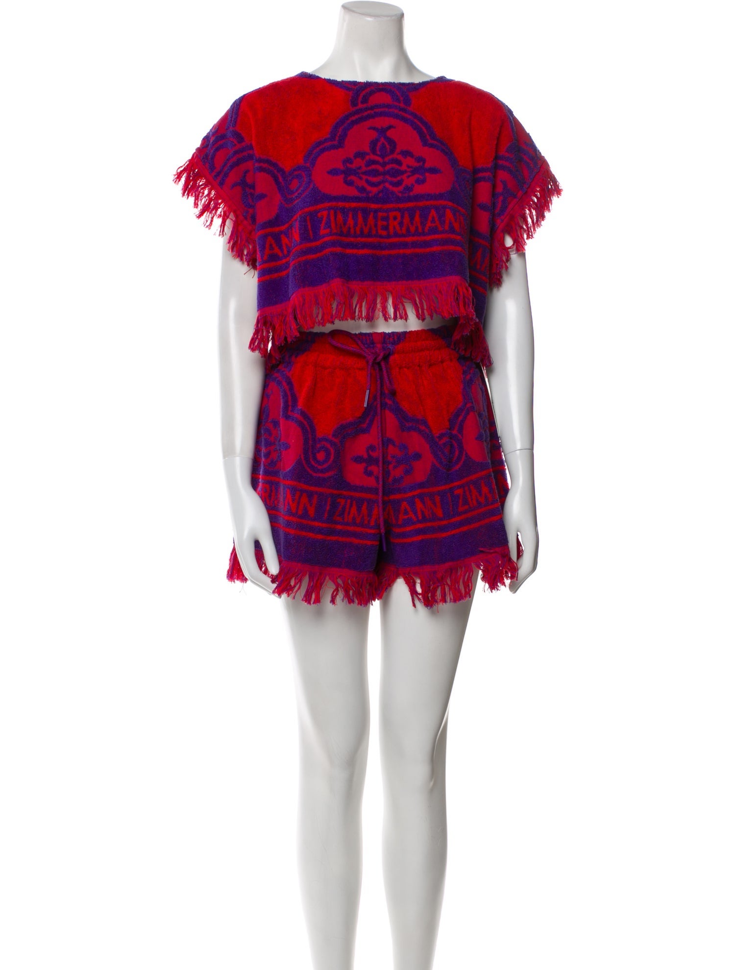 Zimmermann Printed Short Set