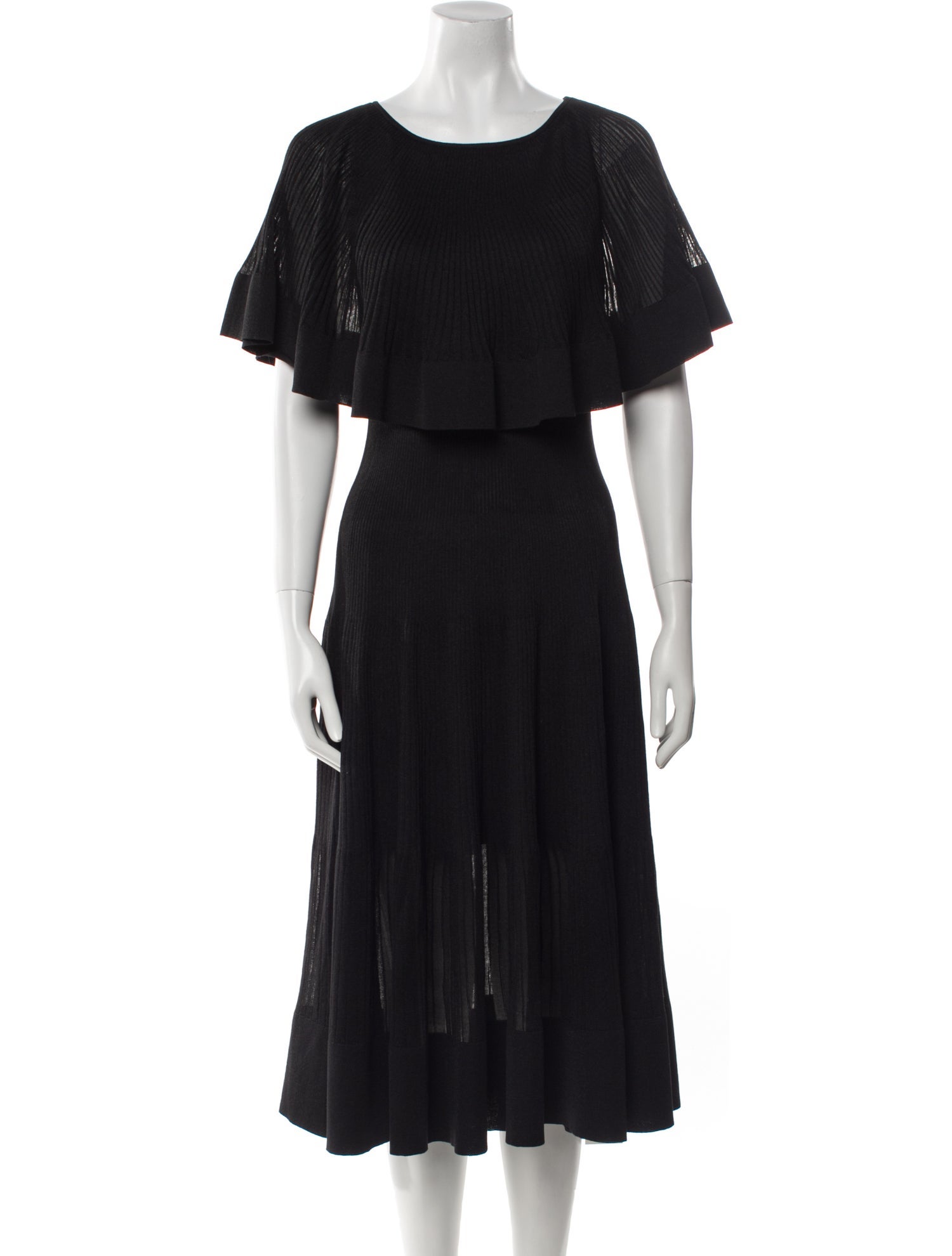 Zimmermann Scoop Neck Midi Length Dress