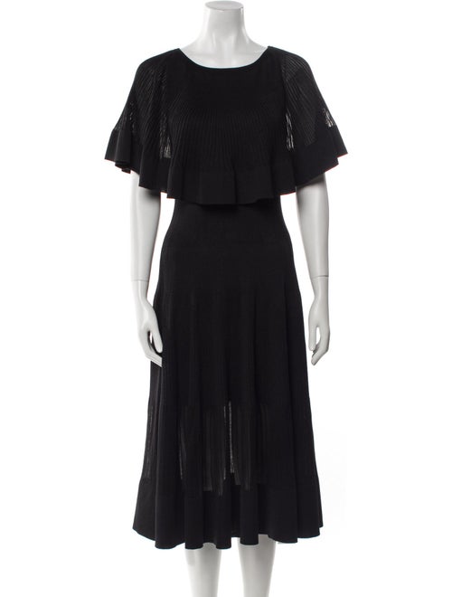 Zimmermann Scoop Neck Midi Length Dress