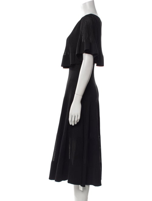 Zimmermann Scoop Neck Midi Length Dress