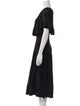 Zimmermann Scoop Neck Midi Length Dress