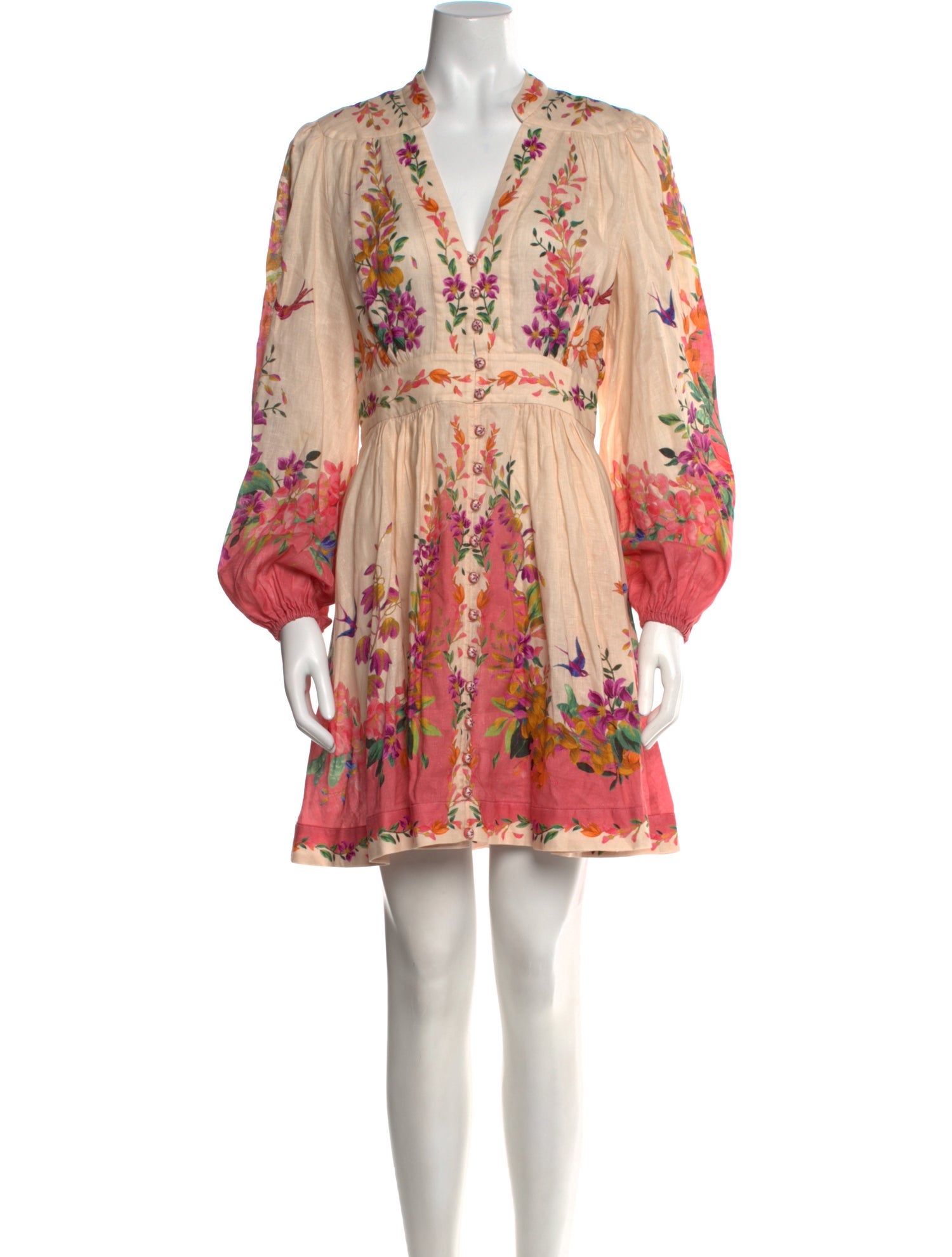 Zimmermann Linen Mini Dress