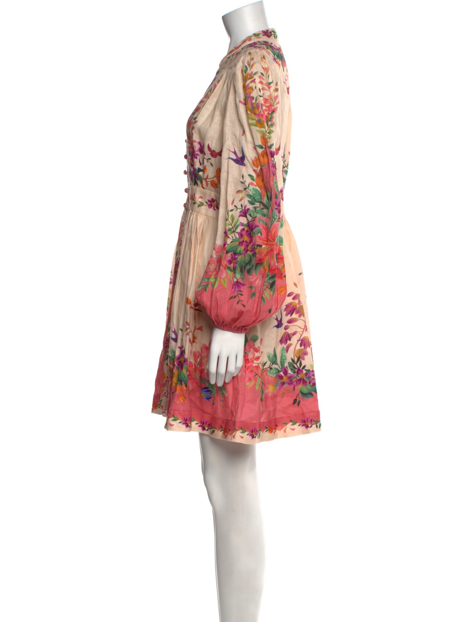 Zimmermann Linen Mini Dress