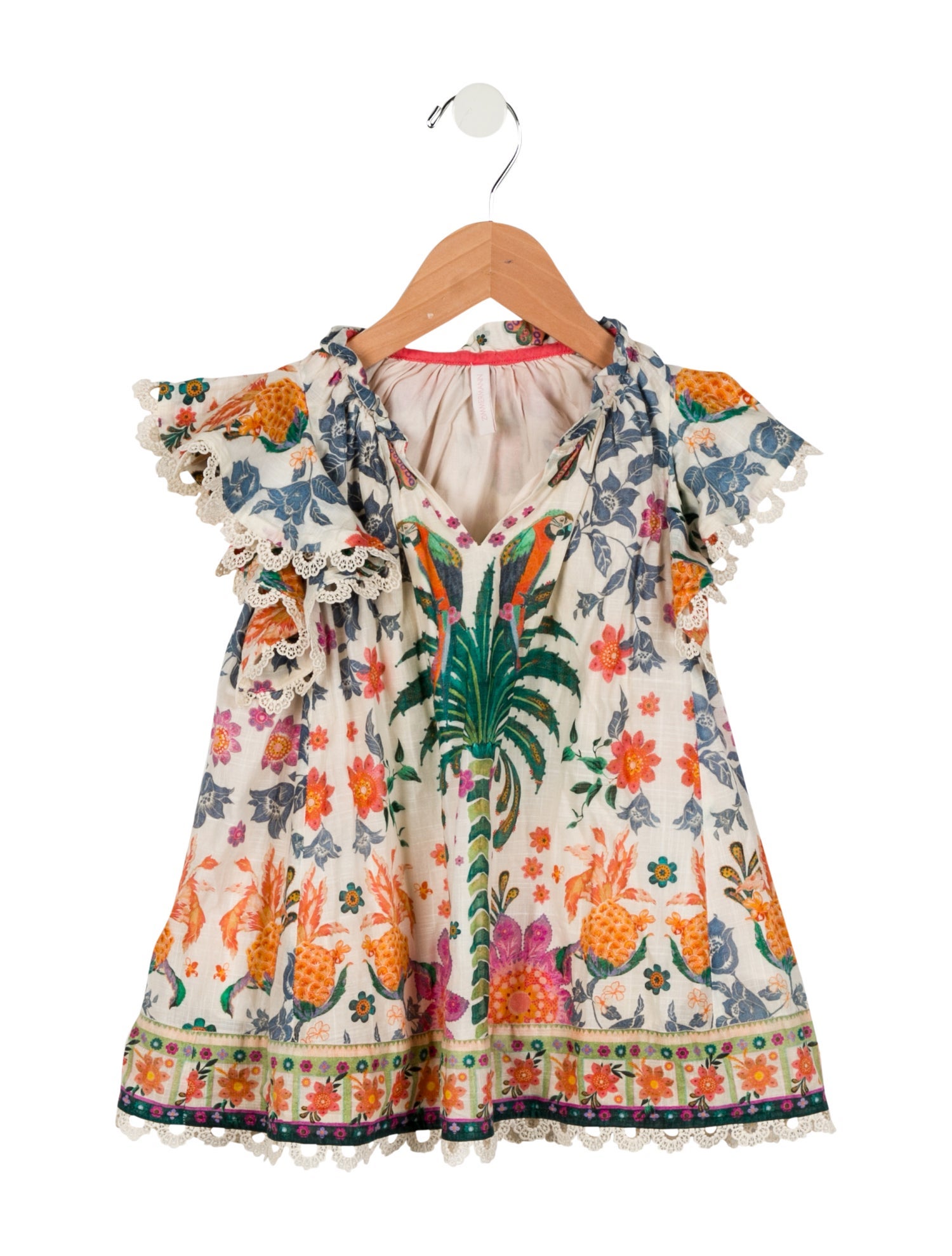 Zimmermann Toddler Girls' Printed Short Sleeve Dress