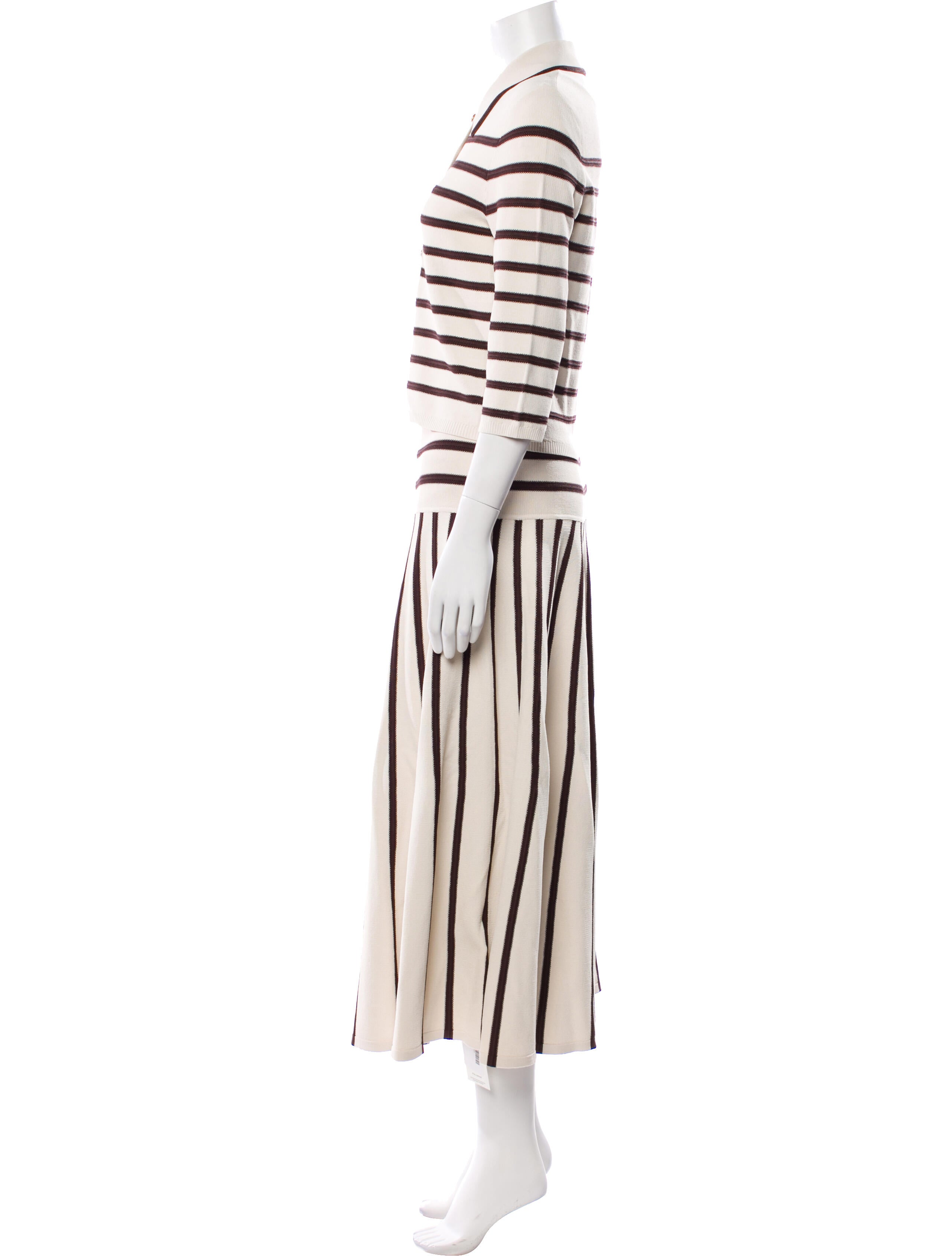 Zimmermann Striped Skirt Set