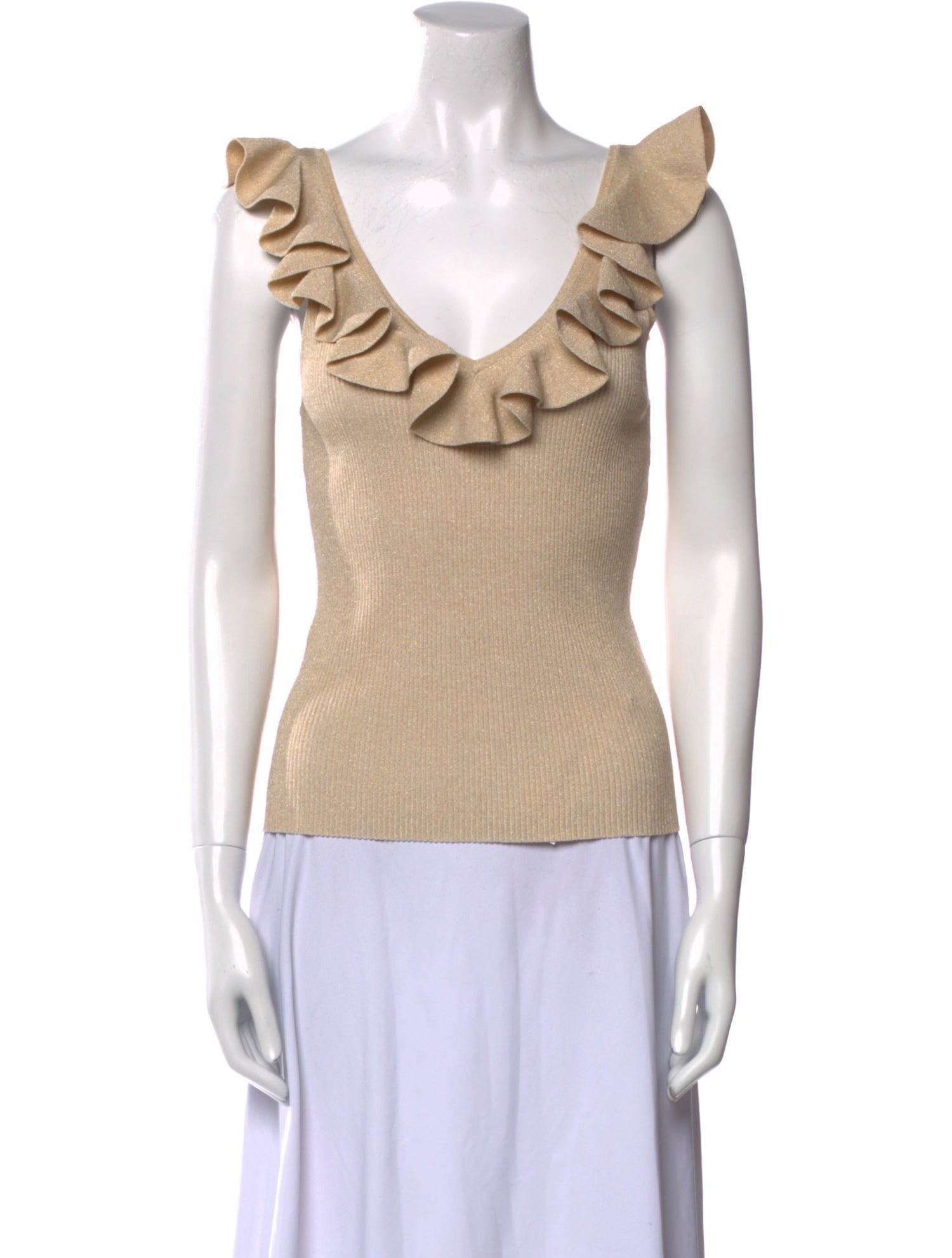 Zimmermann V-Neck Sleeveless Top