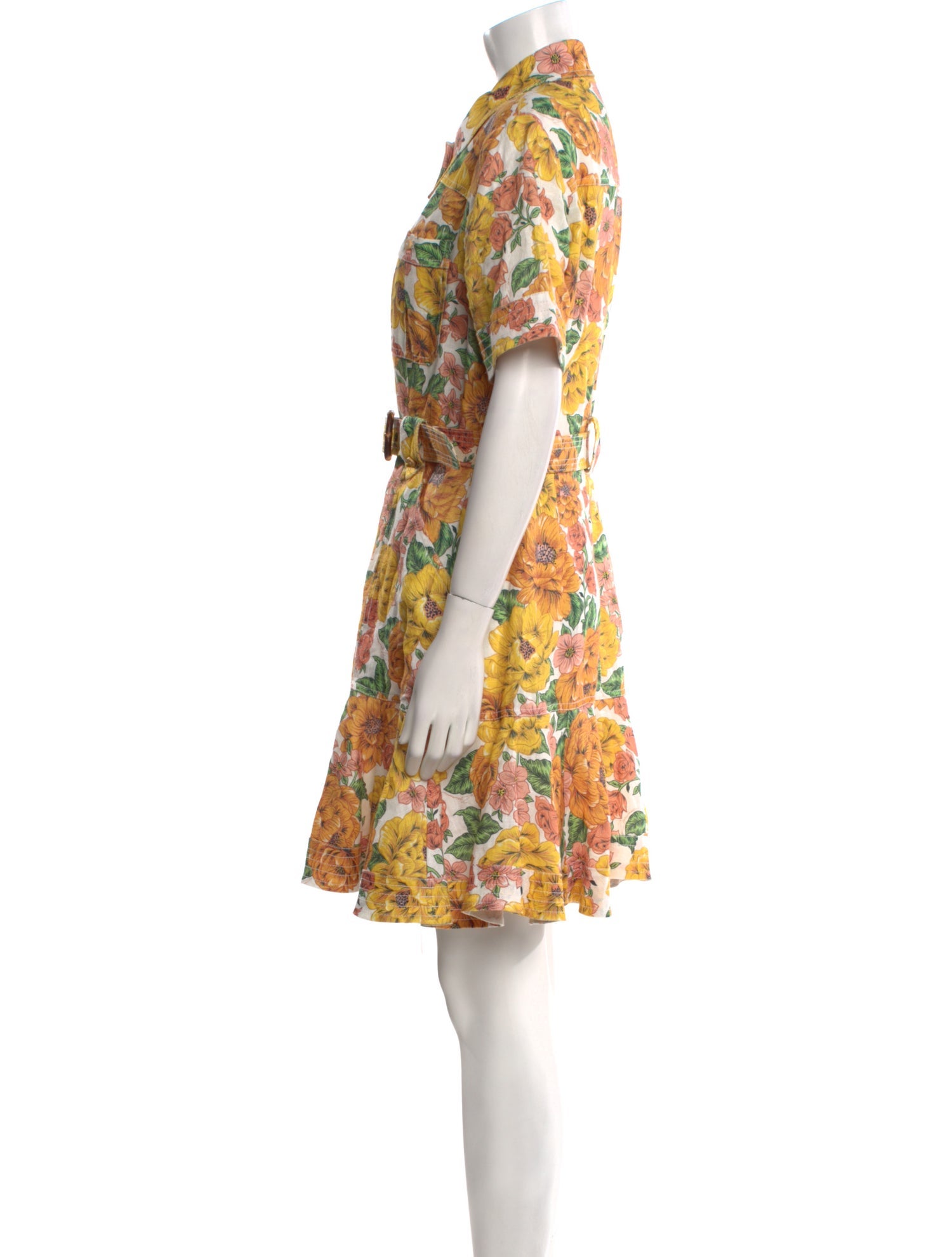 Zimmermann Linen Mini Dress