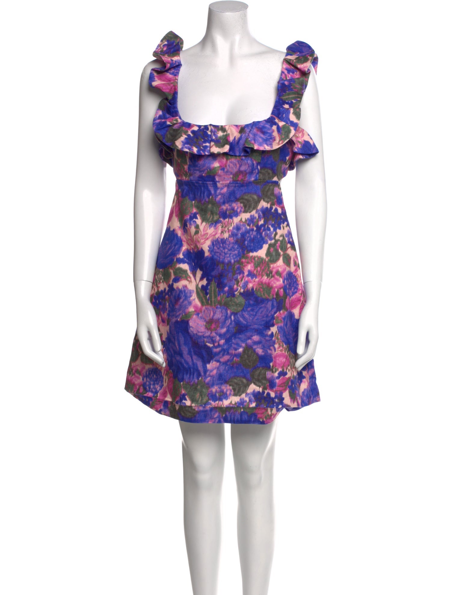 Zimmermann Linen Knee-Length Dress