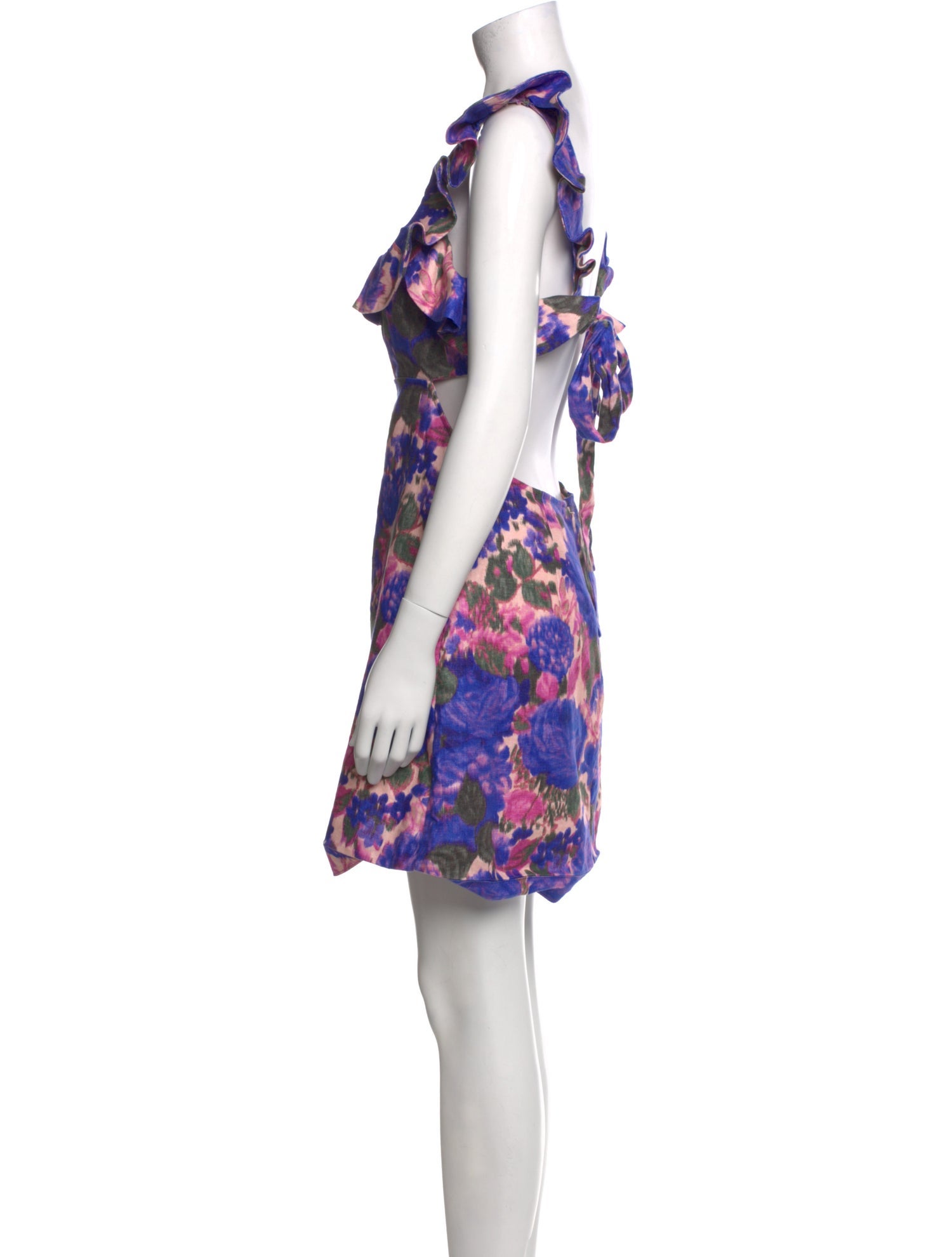 Zimmermann Linen Knee-Length Dress