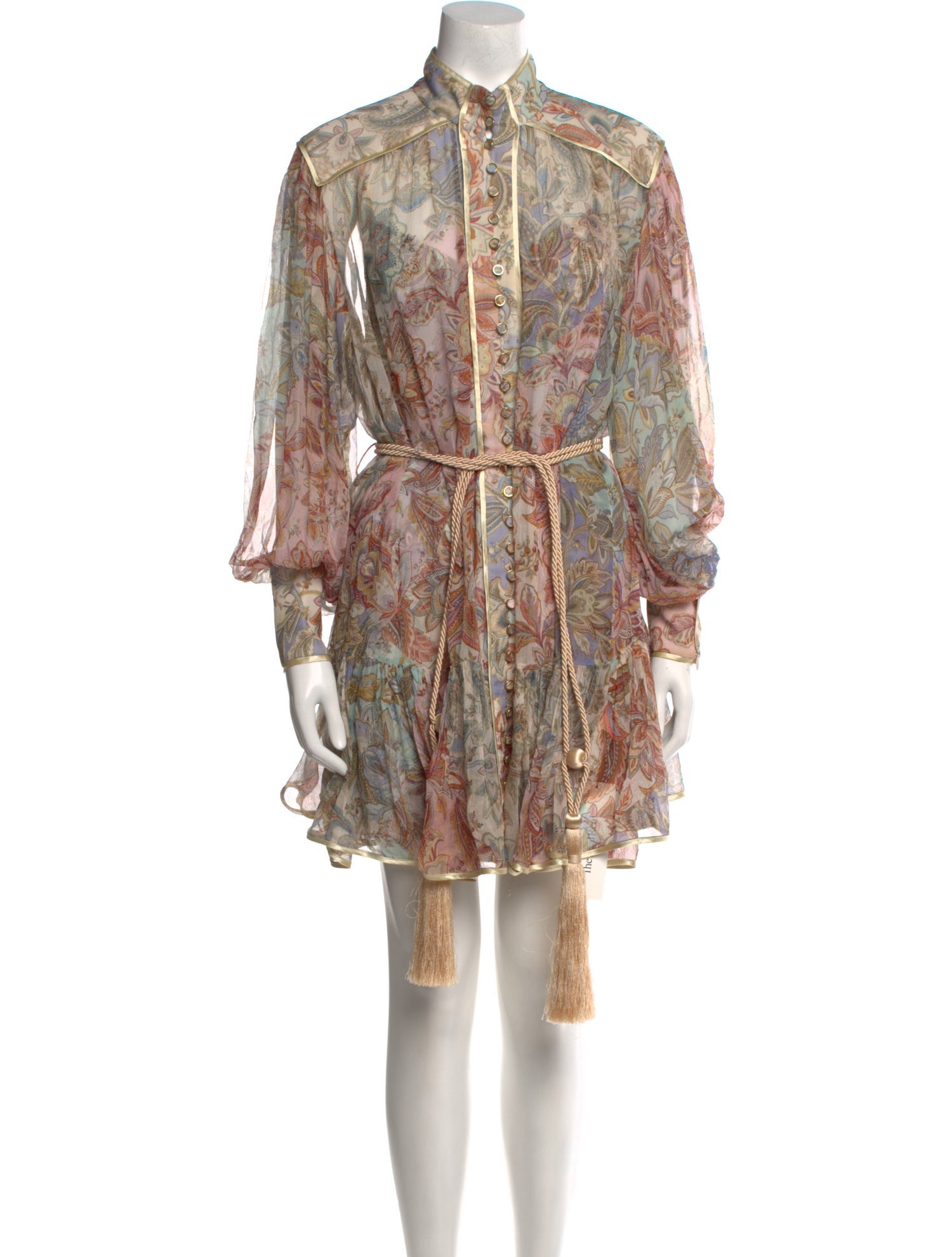 Zimmermann Silk Mini Dress