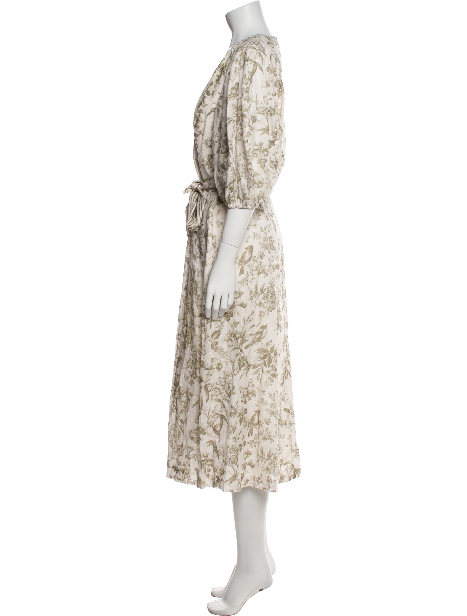Zimmermann Linen Midi Length Dress