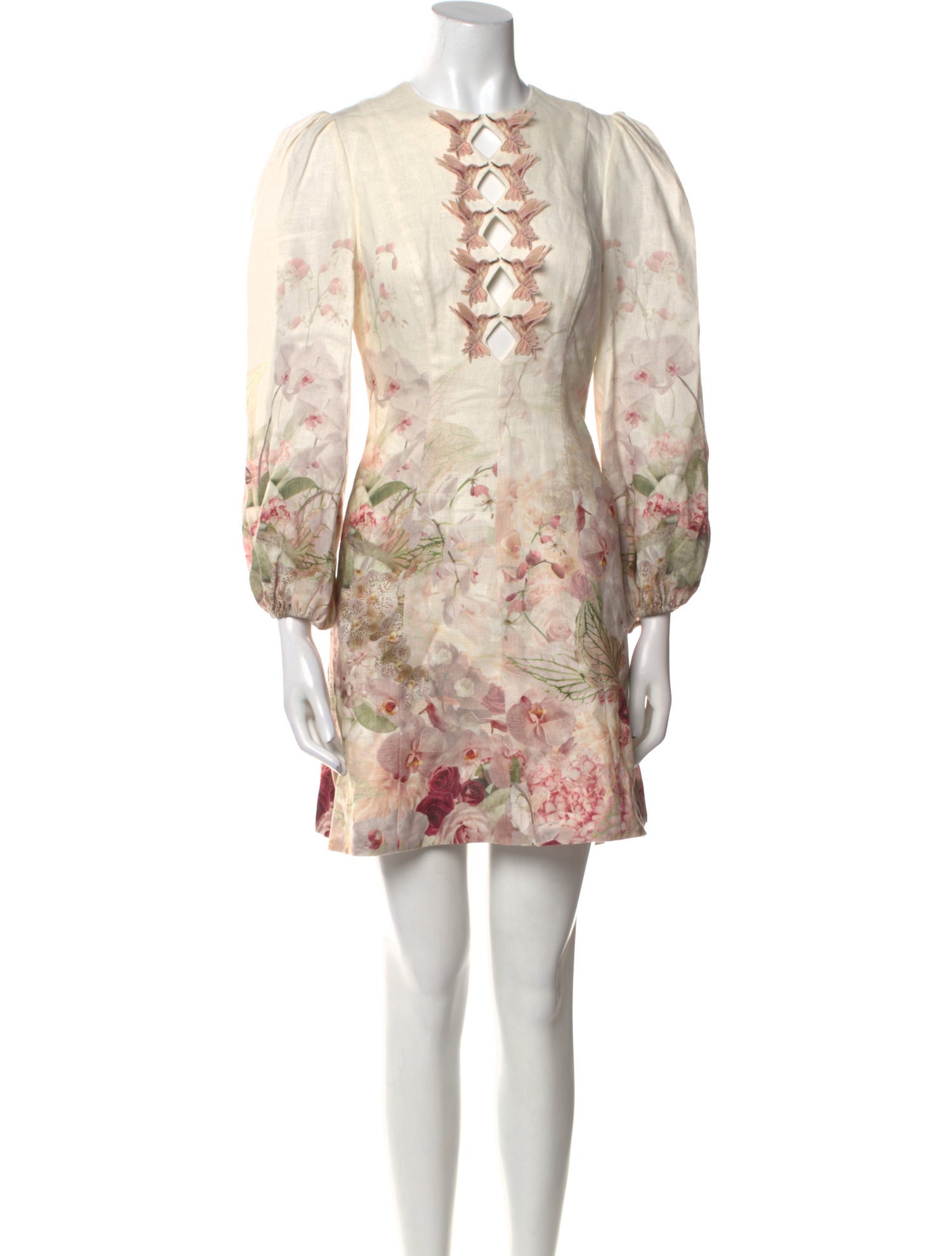 Zimmermann Linen Mini Dress