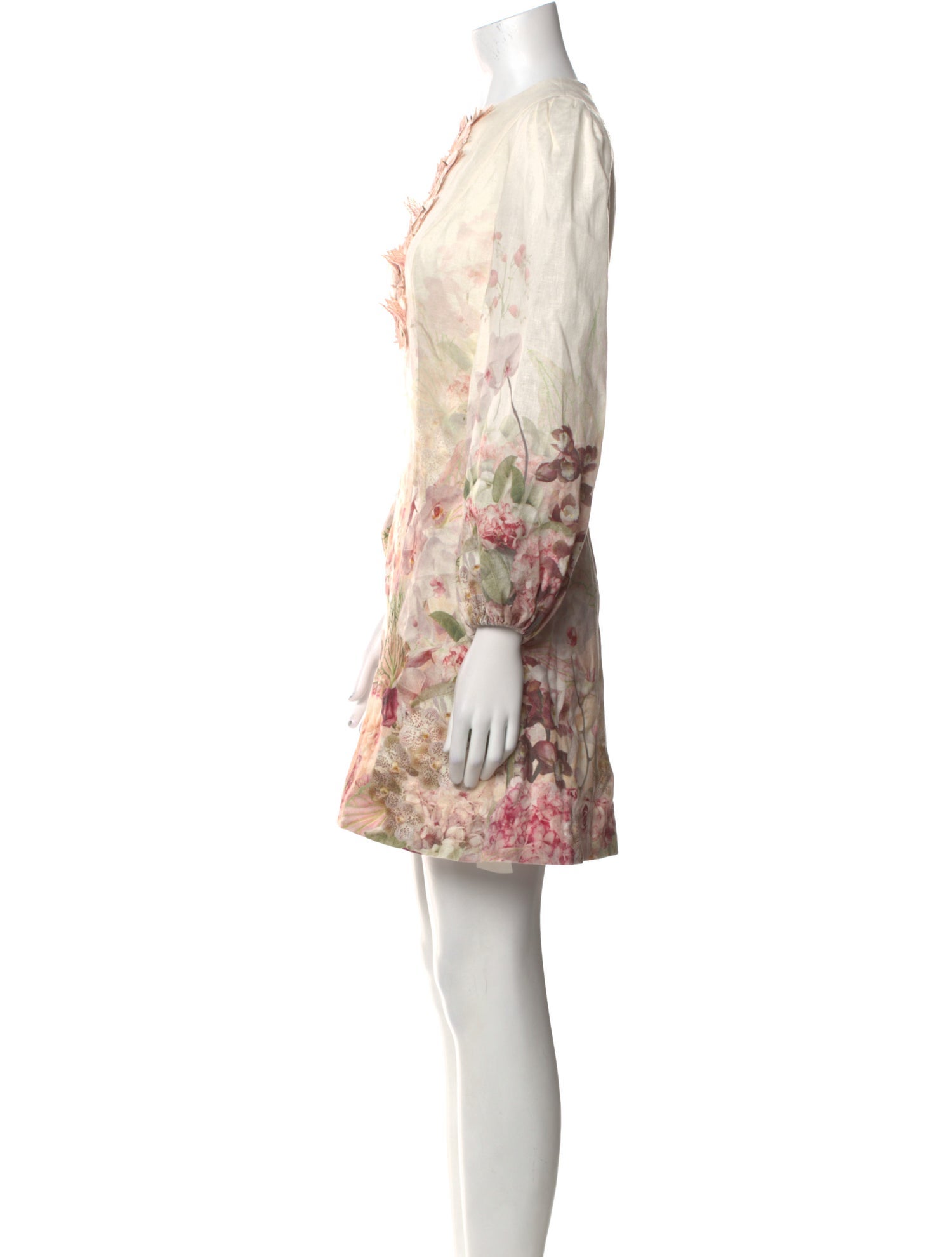 Zimmermann Linen Mini Dress