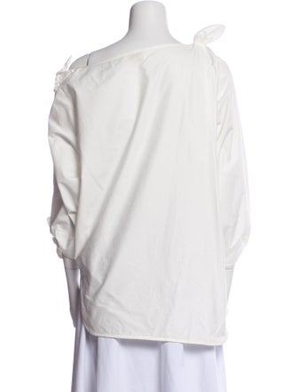 Zimmermann One-Shoulder Long Sleeve Tunic