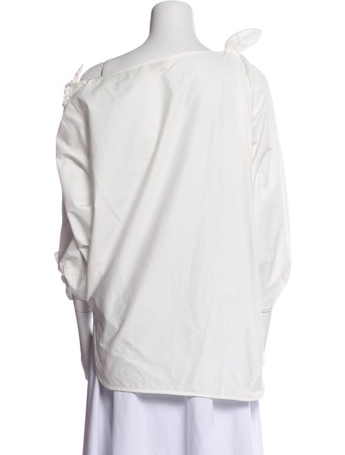 Zimmermann One-Shoulder Long Sleeve Tunic