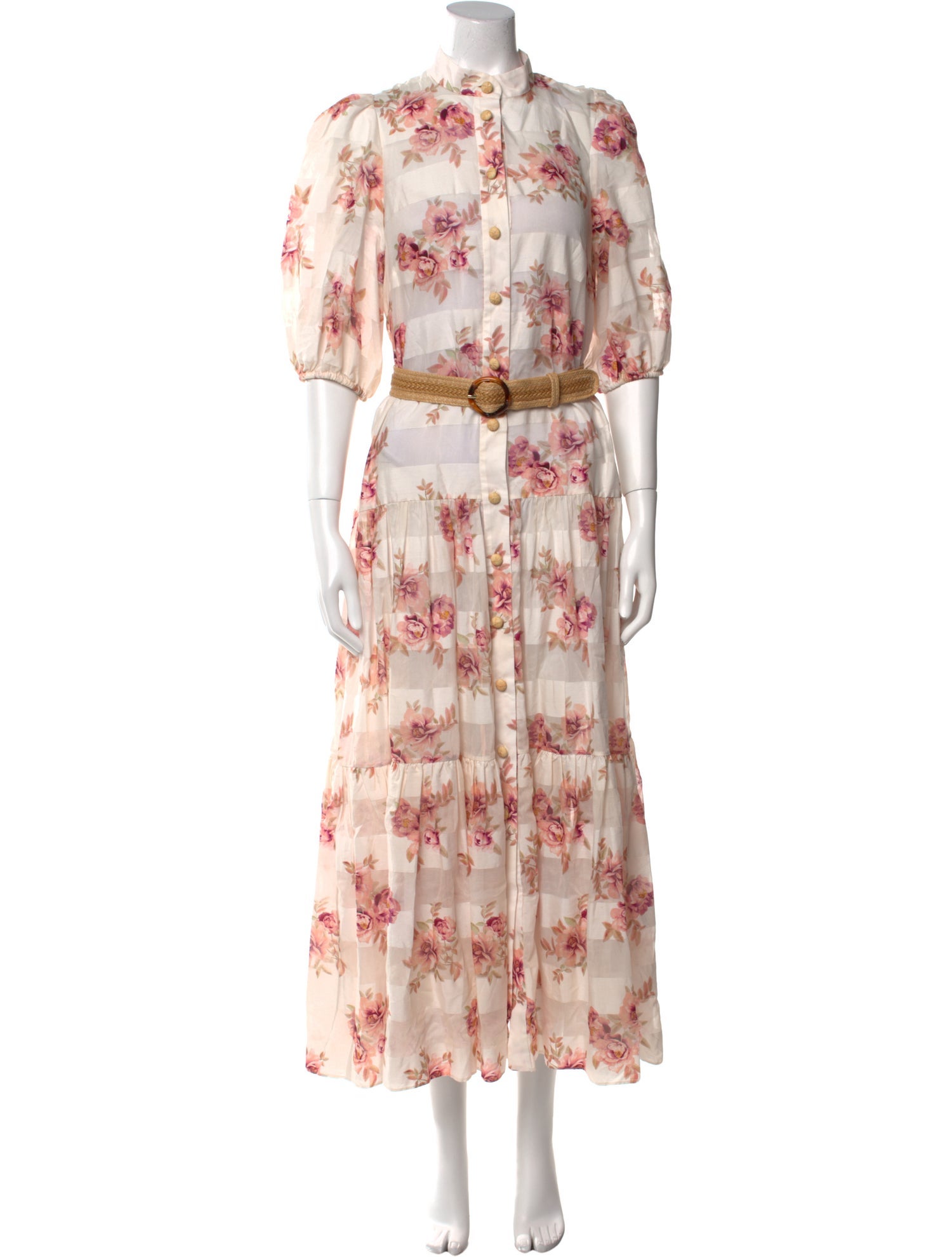 Zimmermann Floral Print Long Dress