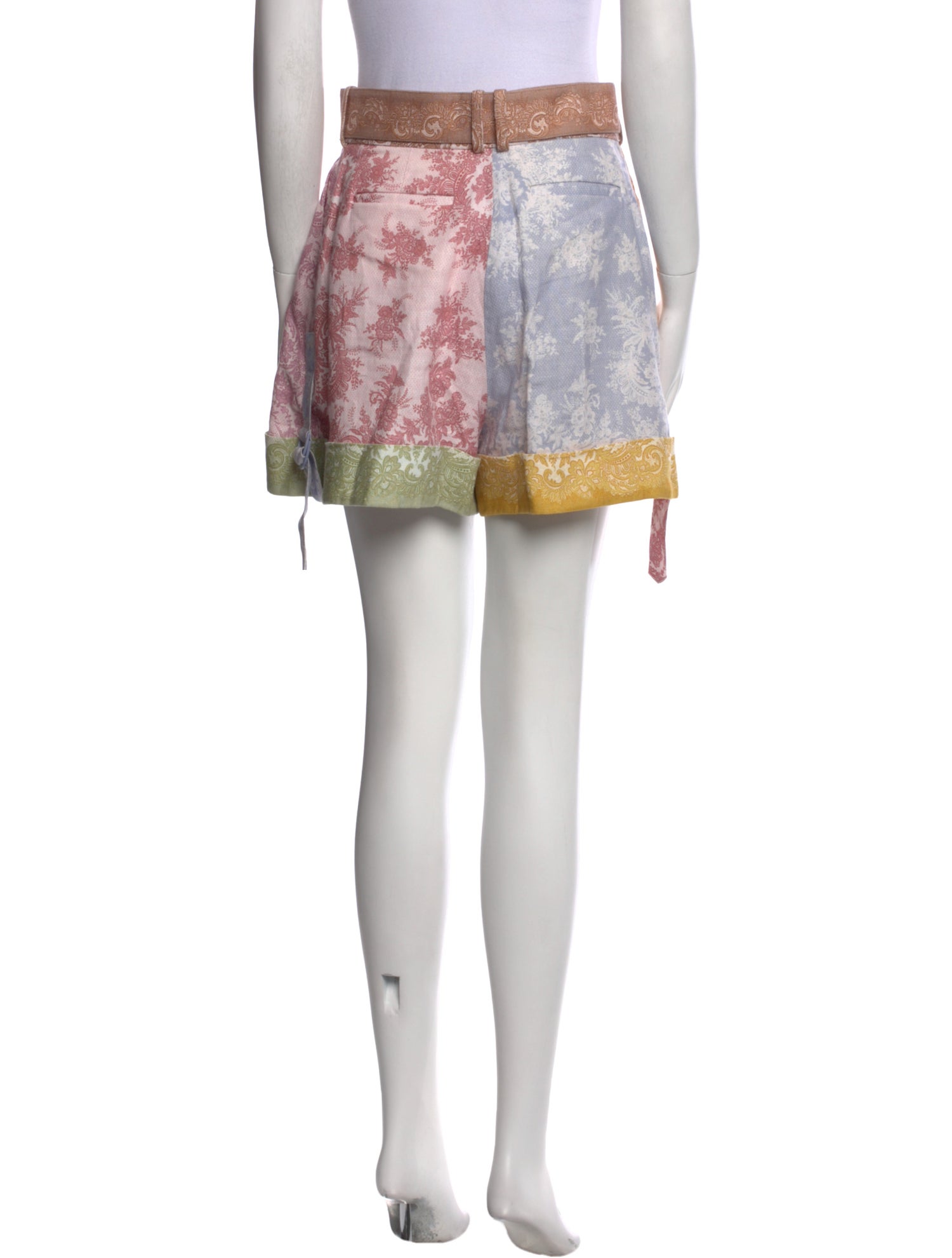 Zimmermann Linen Mini Shorts